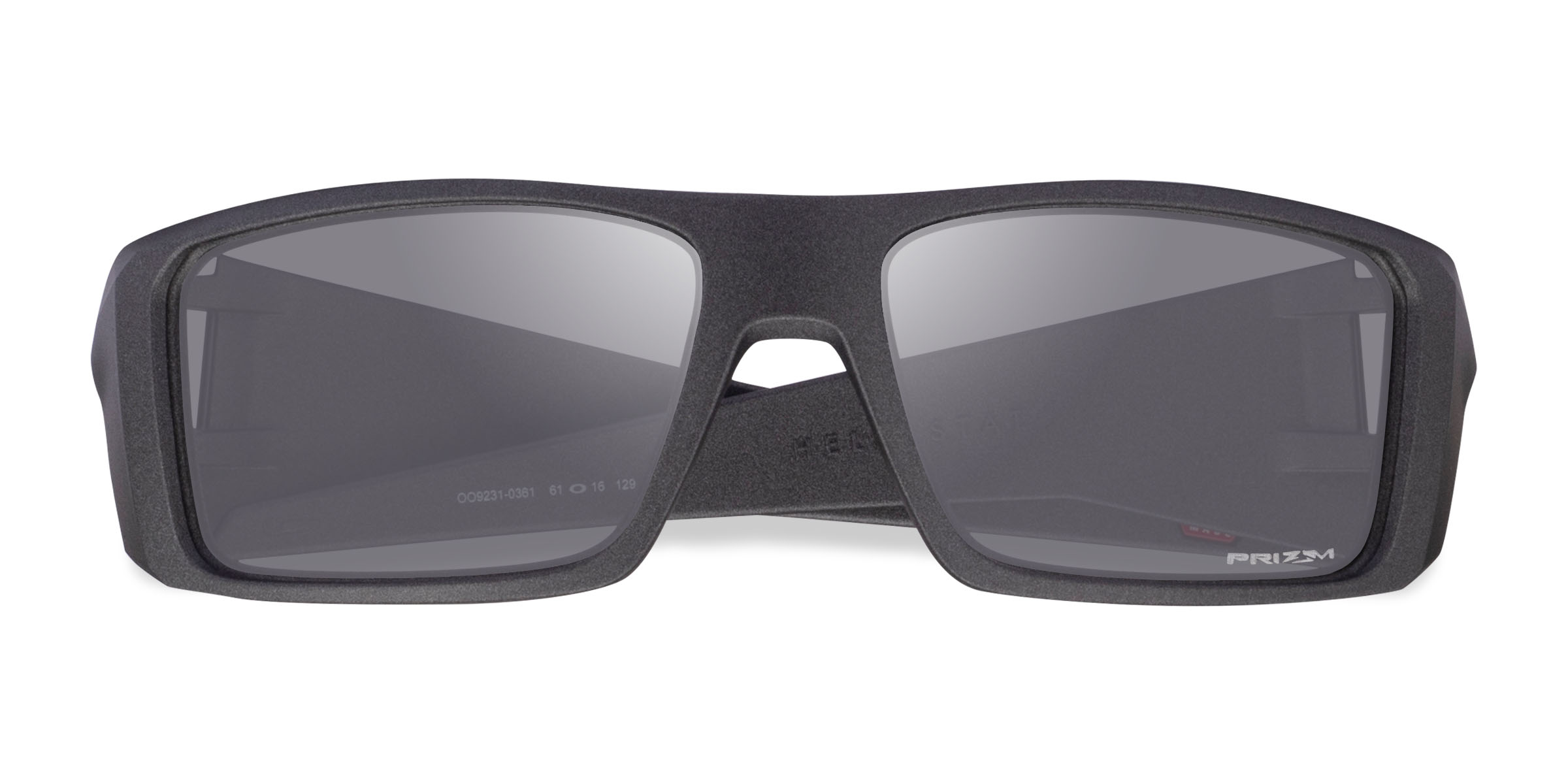Frosted Gray Oakley Heliostat - Plastique Lunettes de soleil