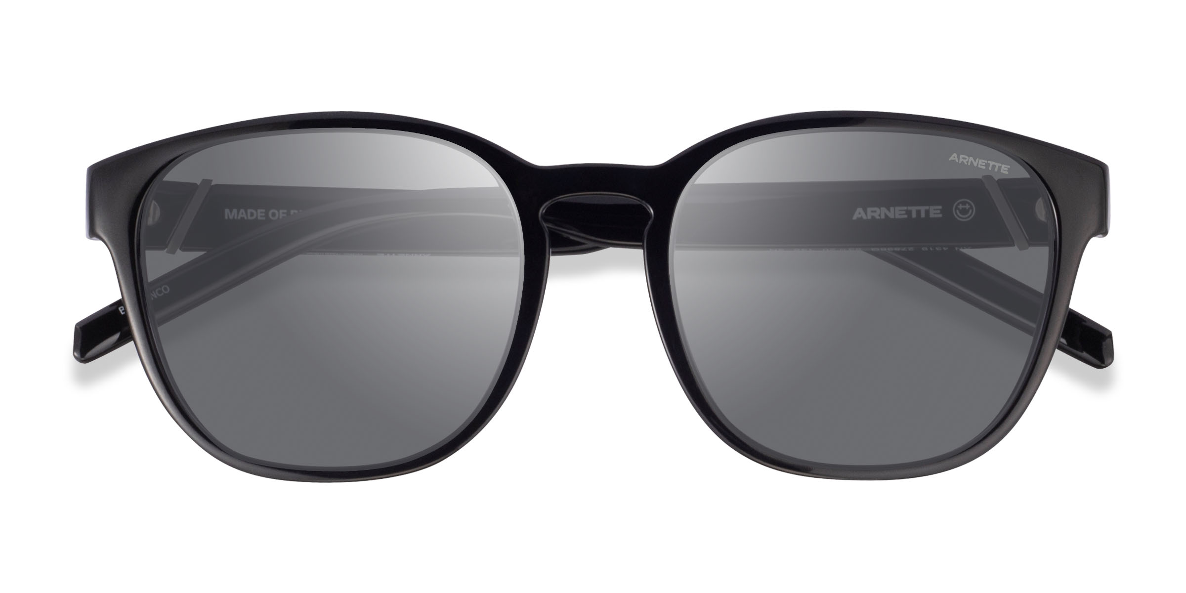 Noir ARNETTE Barranco -  Plastique Lunettes de soleil
