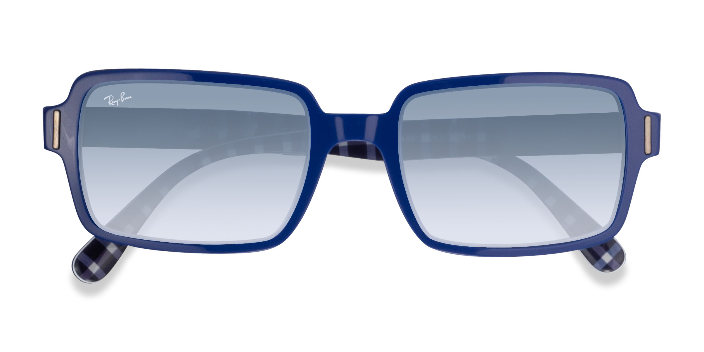 Blue White Ray-Ban RB2189 Benji - Acétate Lunettes de soleil