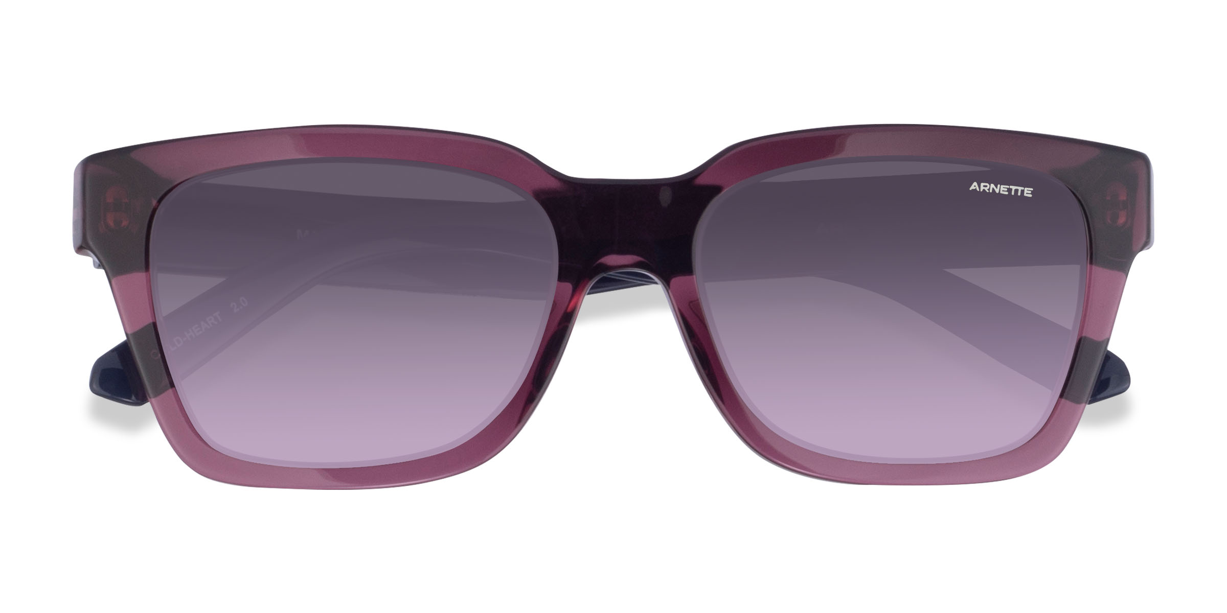 Transparent Purple ARNETTE Cold Heart 2.0 - Acétate Lunettes de soleil