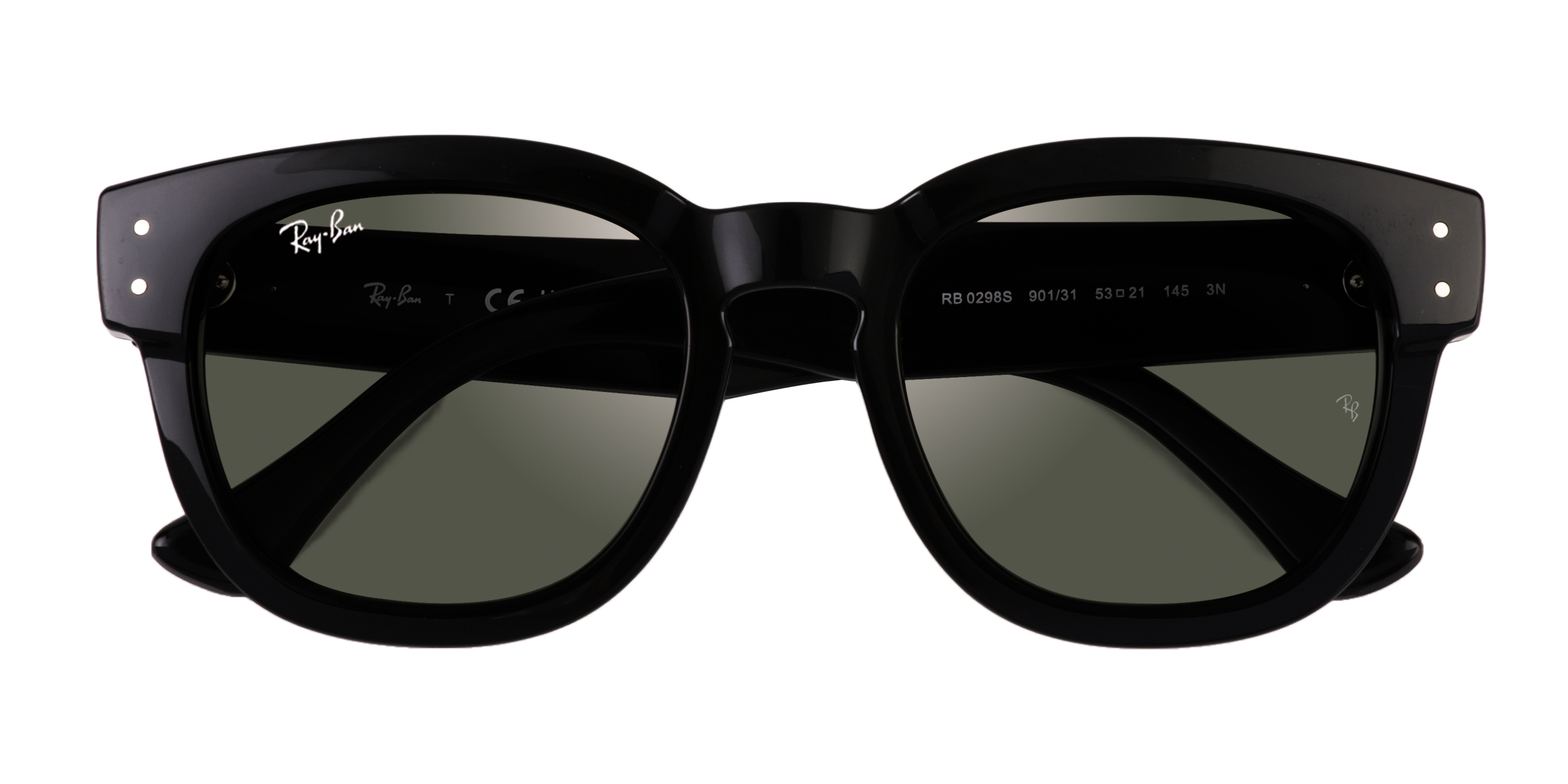 Black Ray-Ban RB0298S Mega Hawkeye - Plastic Sunglasses