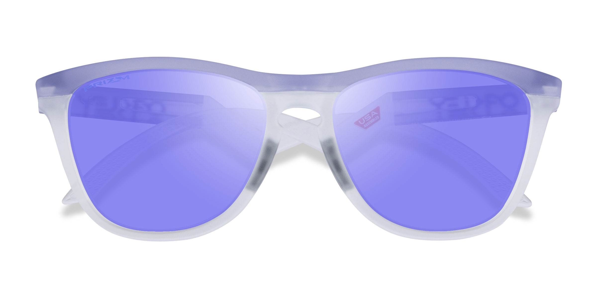 Matte Purple Clear Oakley OO9289 Frogskins Tm - Plastic Sunglasses