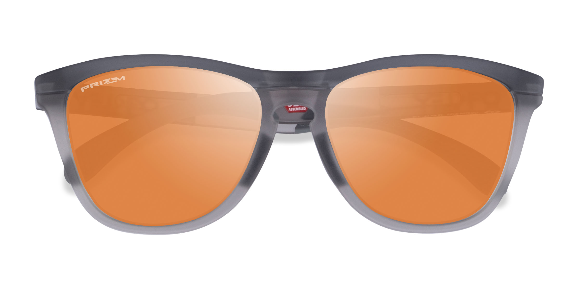 Matte Gray Smoke Oakley OO9284 Frogskins Tm -  Plastic Sunglasses
