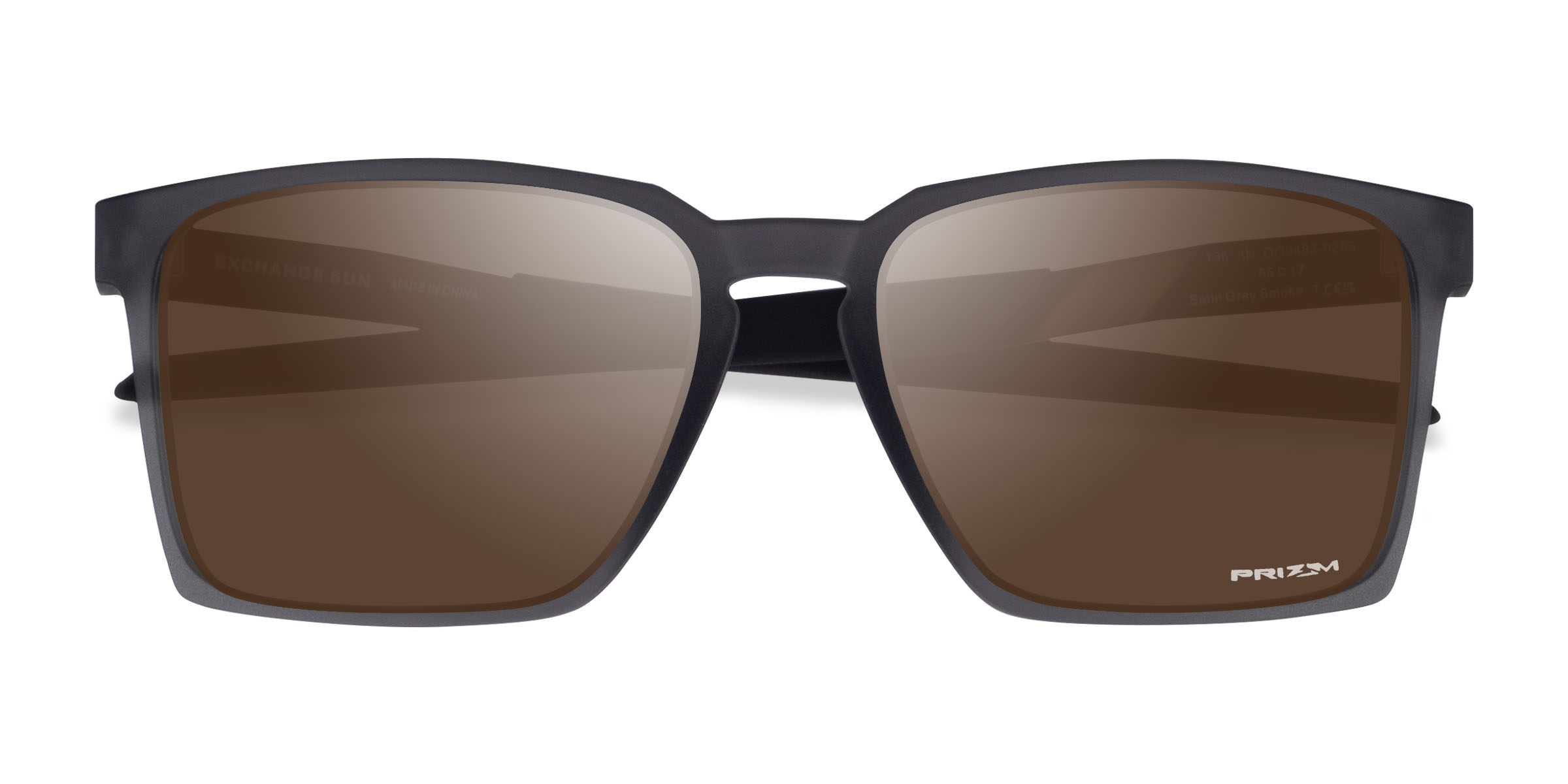 Clear Gray Oakley Exchange Sun - Plastique Lunettes de soleil