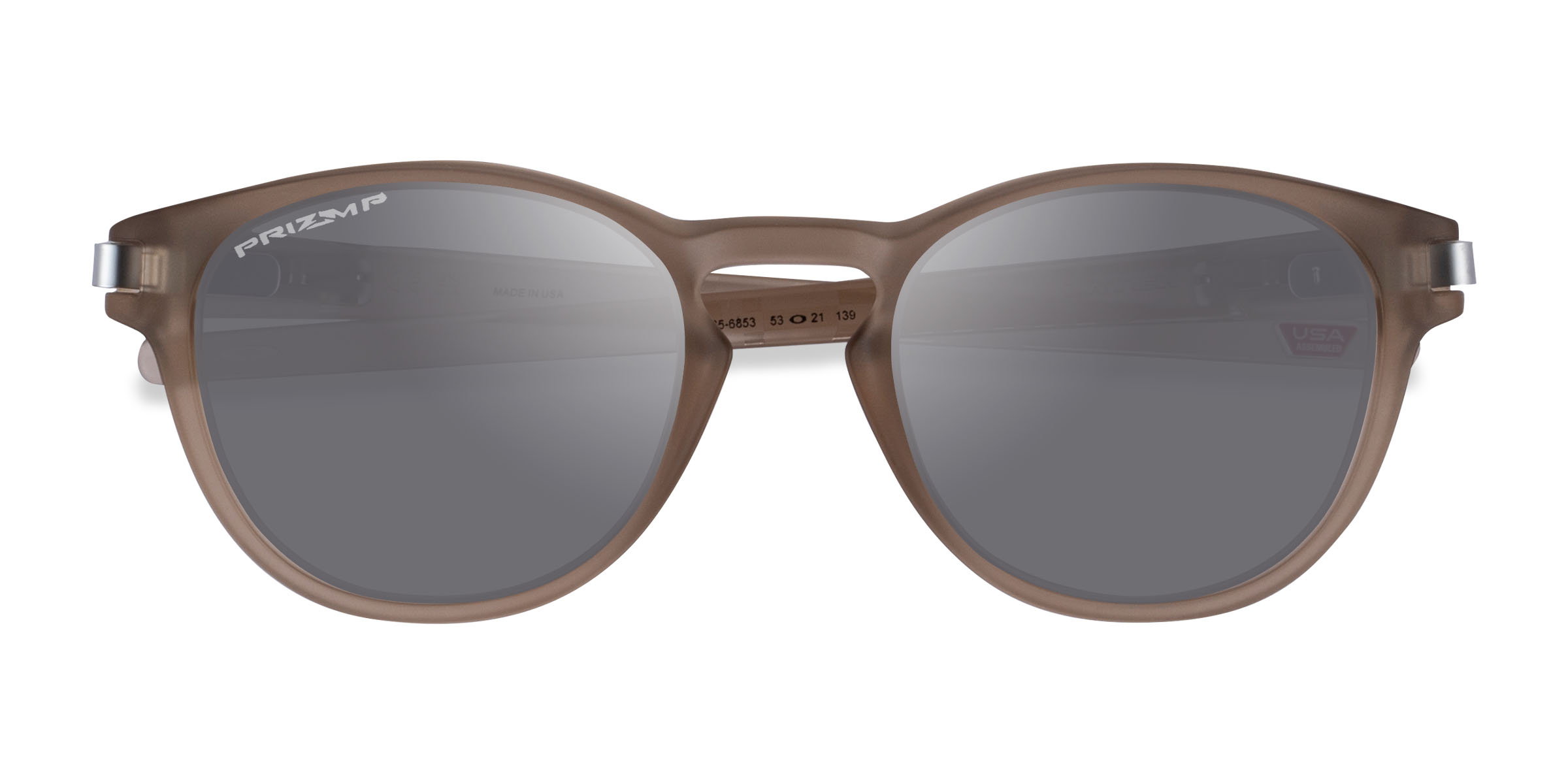 Clear Gray Oakley Latch -  Plastique Lunettes de soleil