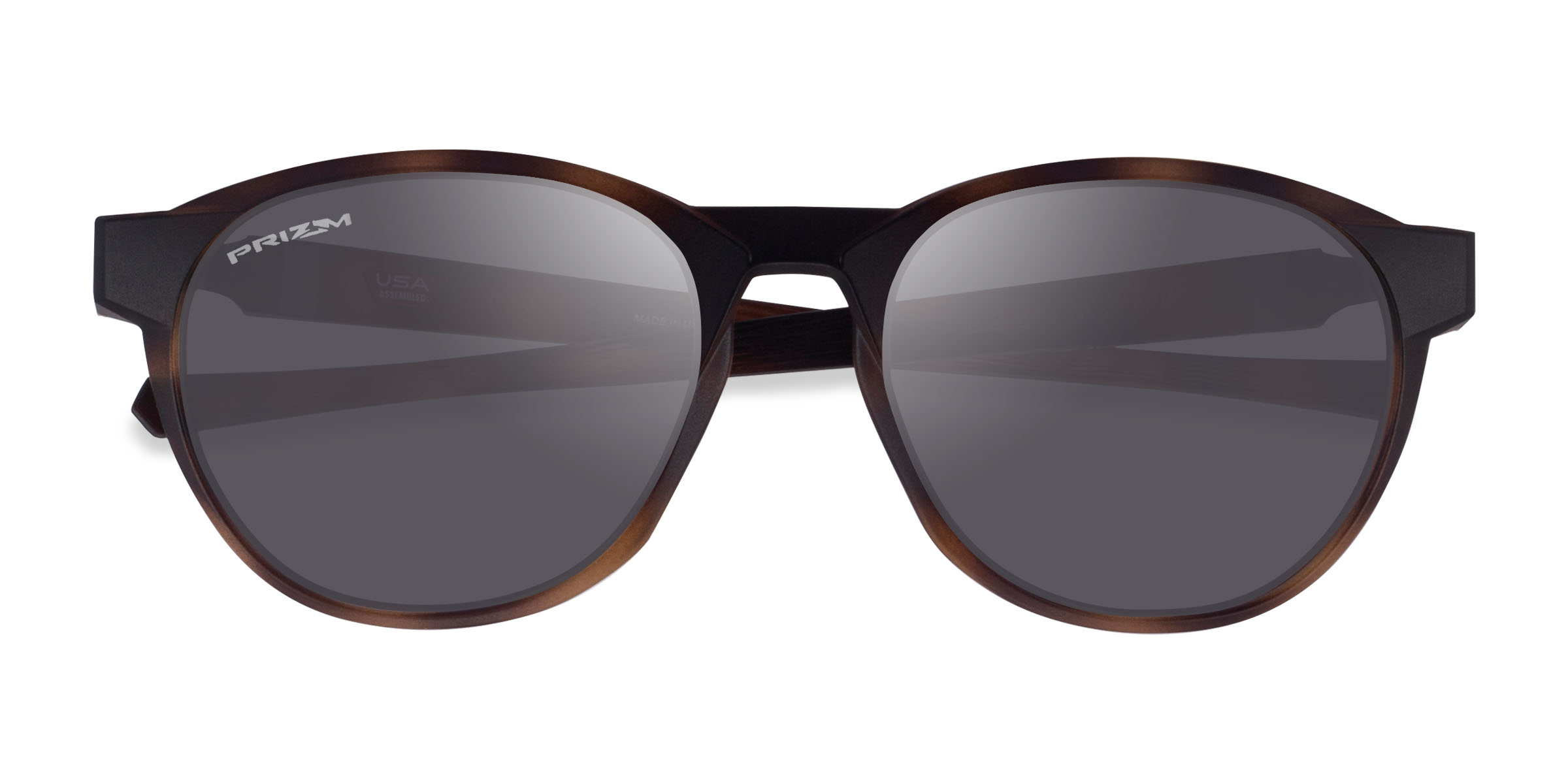 Matte Clear Tortoise Oakley Reedmace -  Plastique Lunettes de soleil