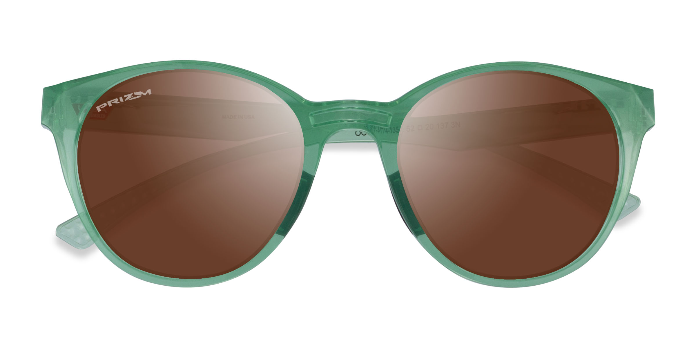 Clear Green Oakley Spindrift - Plastique Lunettes de soleil