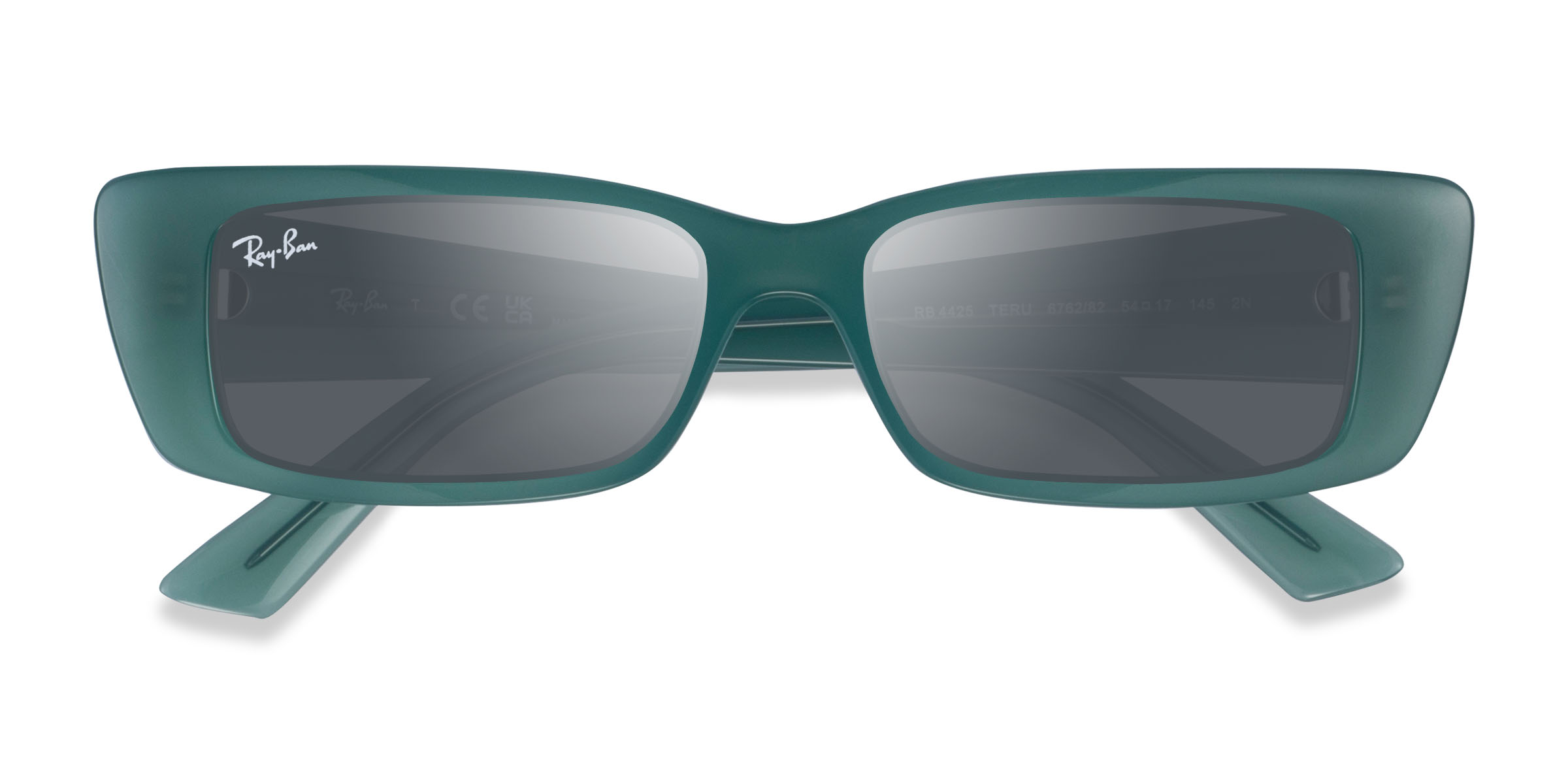 Clear Shiny Green Ray-Ban RB4425 Teru -  Alternative-materials Sunglasses