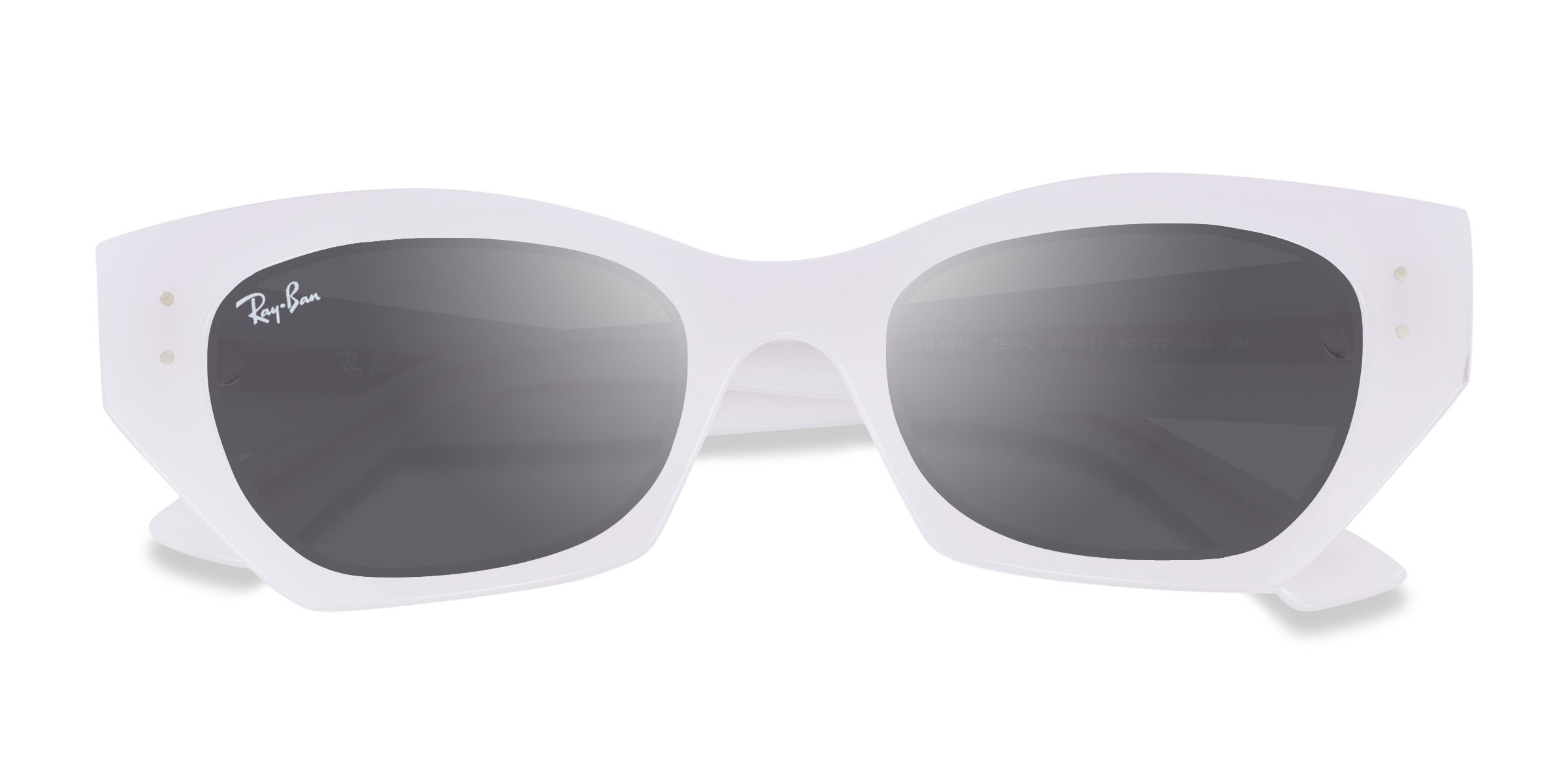 White Snow Ray-Ban RB4430 Zena -  Alternative-materials Sunglasses