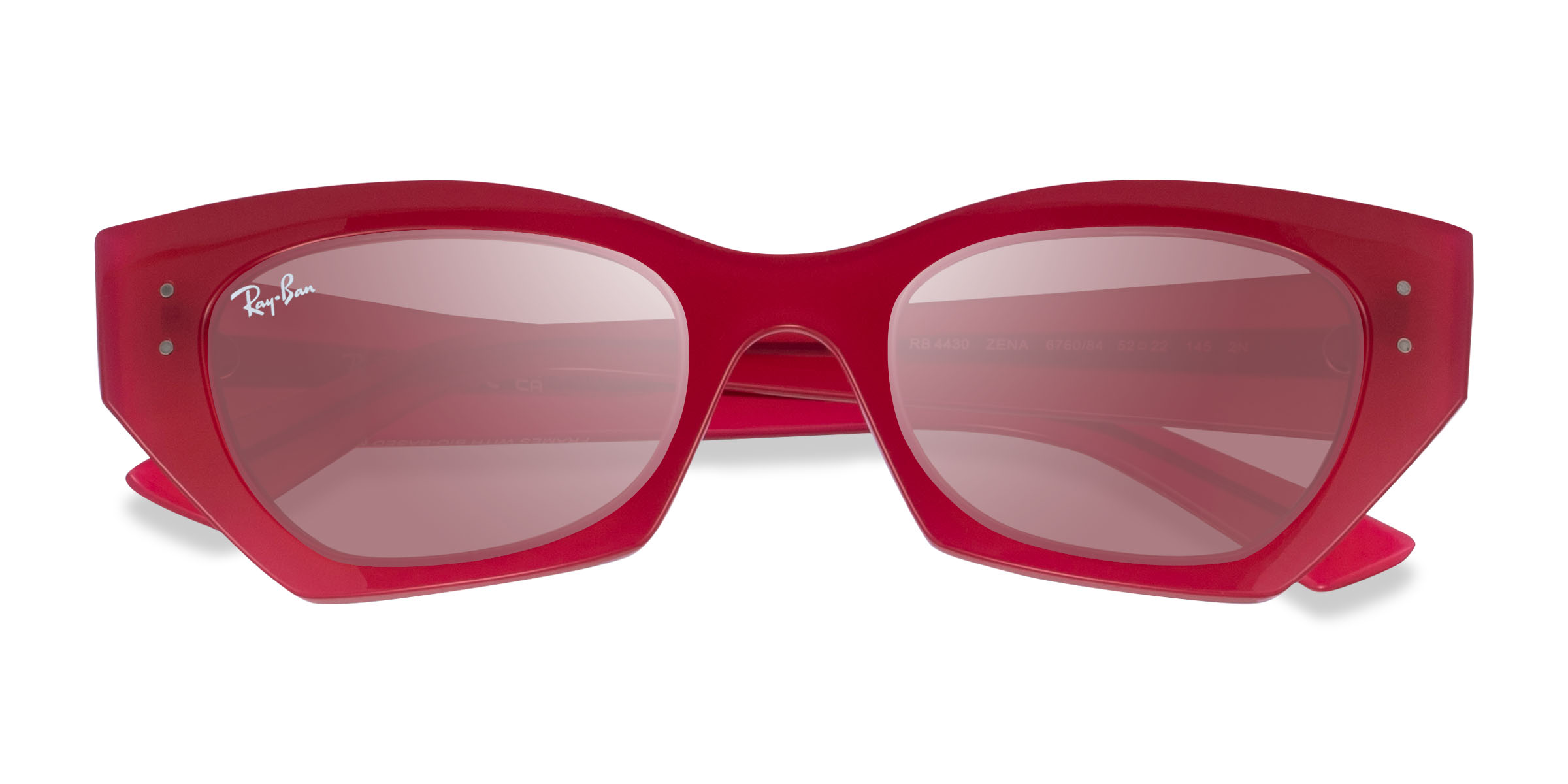 Clear Pink Ray-Ban RB4430 Zena - Alternative-materials Lunettes de soleil