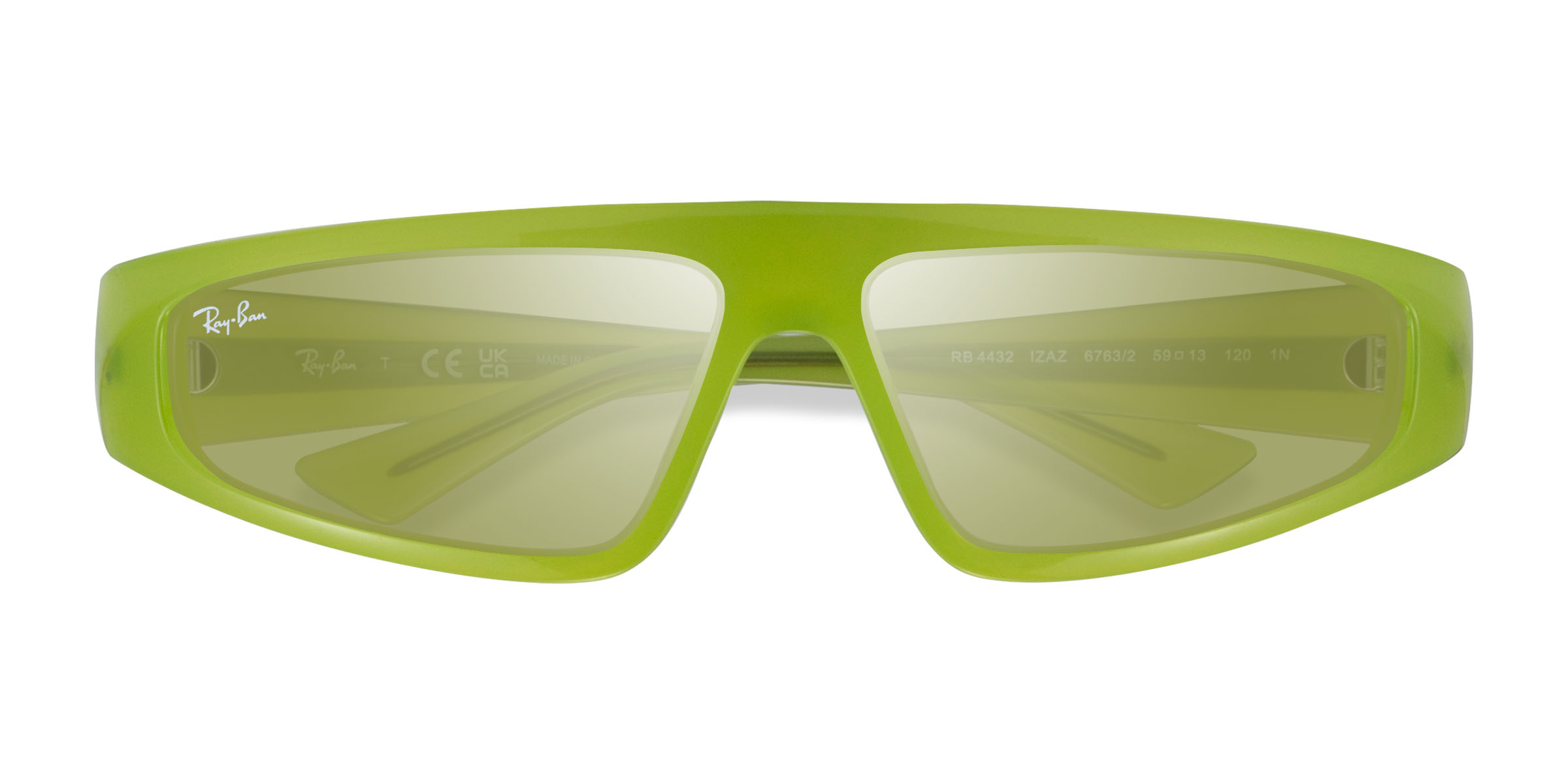 Apple Green Ray-Ban RB4432 Izaz -  Alternative-materials Sunglasses