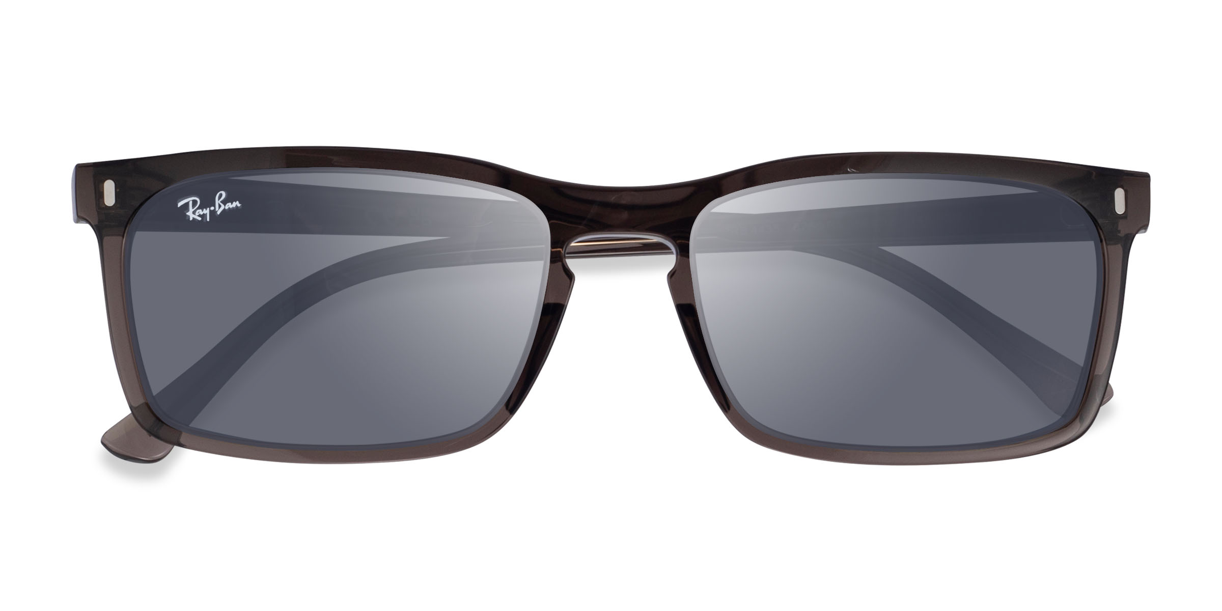 Clear Brown Ray-Ban RB4435 - Plastique Lunettes de soleil