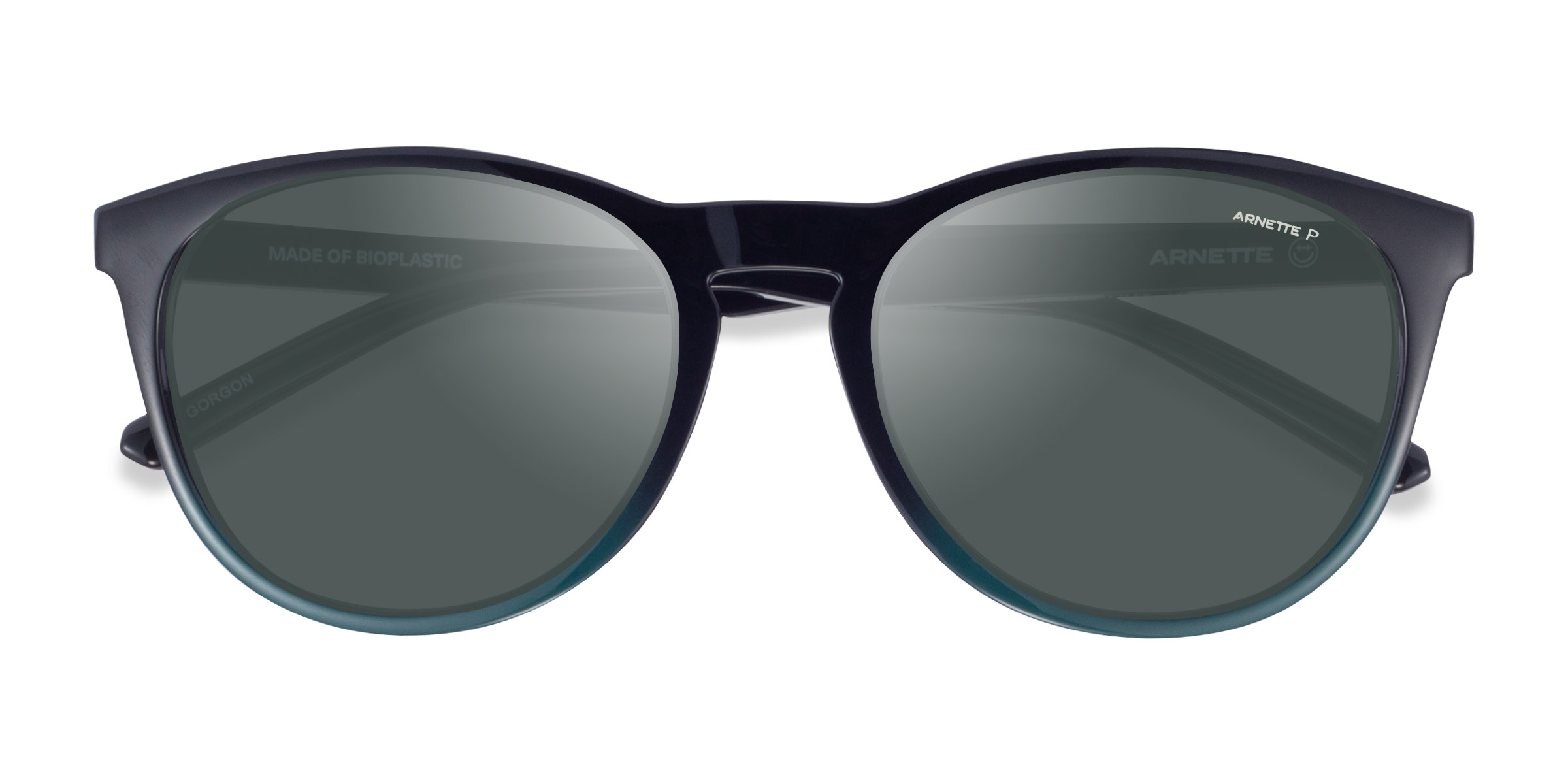 Black Green ARNETTE Gorgon - Plastique Lunettes de soleil
