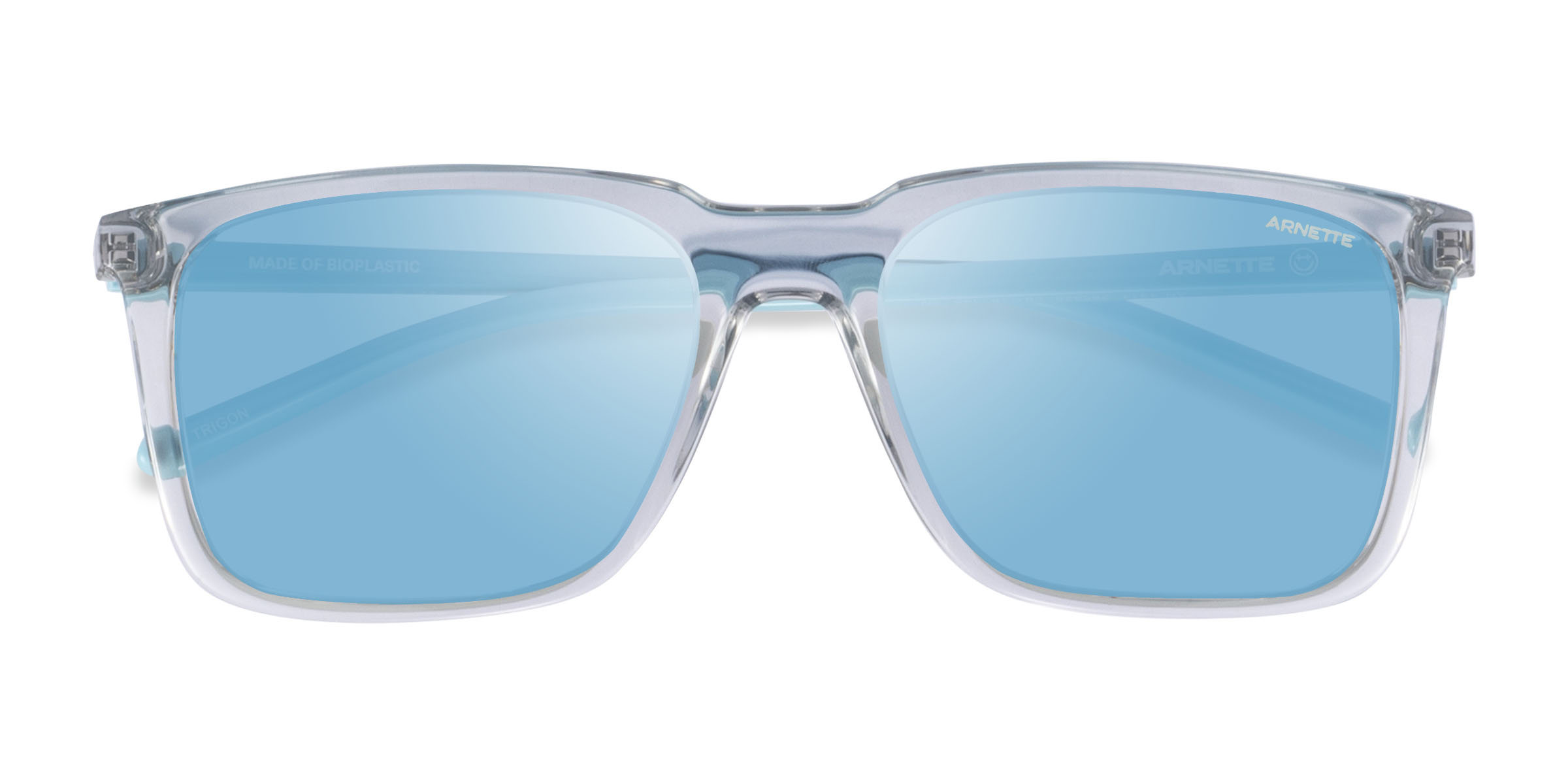 Clear Gray ARNETTE Trigon - Plastic Sunglasses