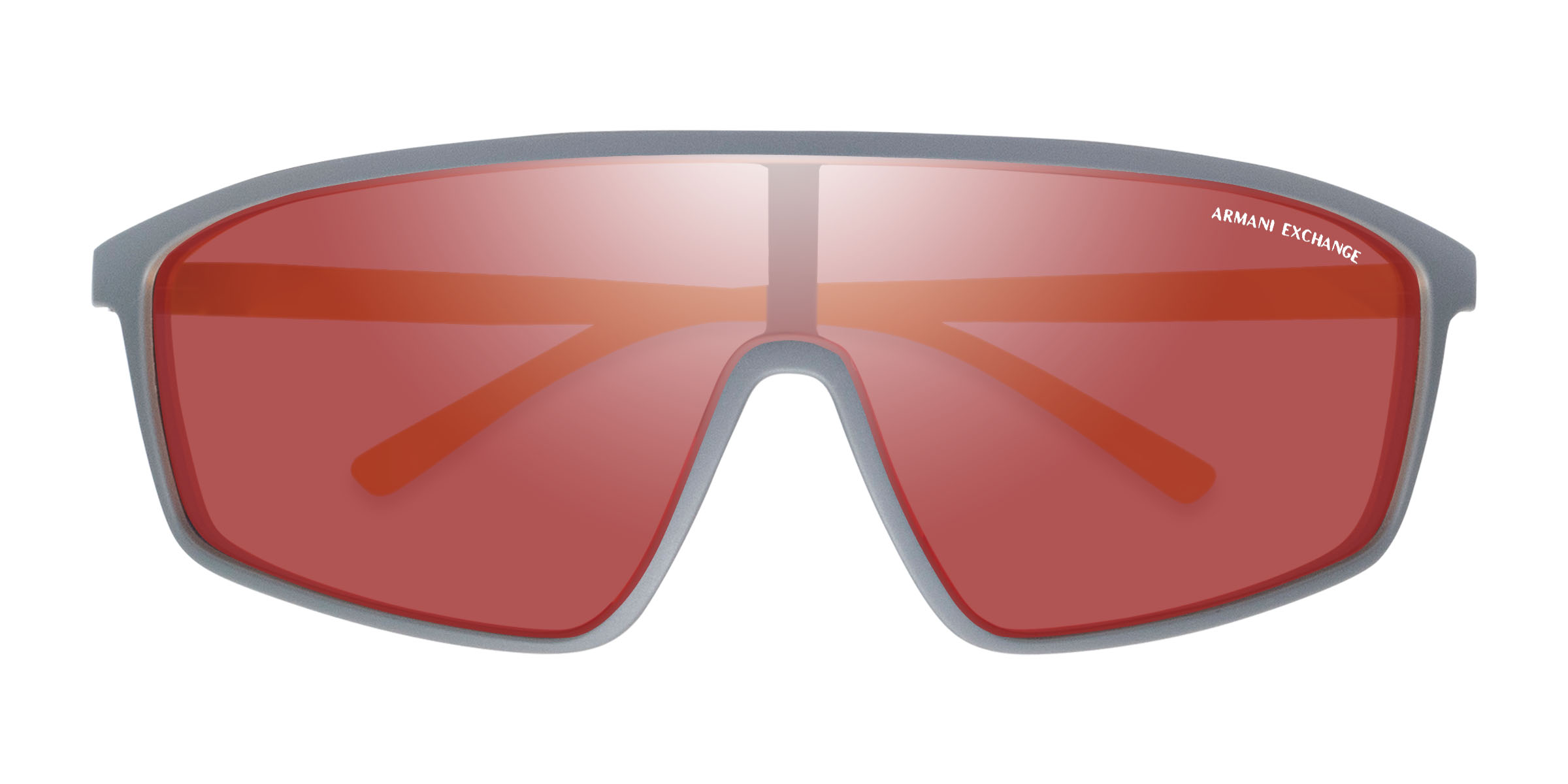 Matte Gray Armani Exchange AX4119S - Plastic Sunglasses