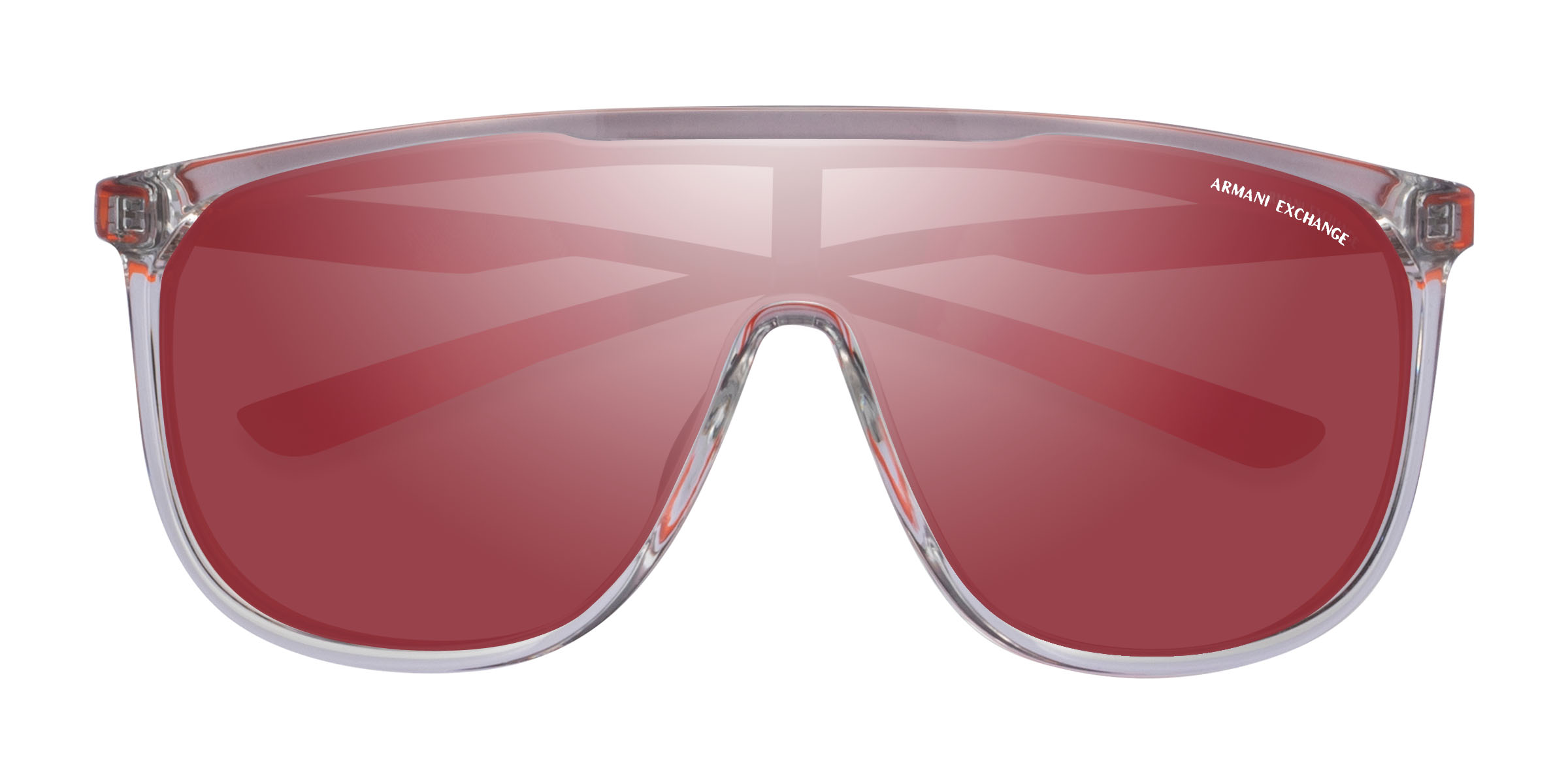 Shiny Crystal Armani Exchange AX4137SU - Plastic Sunglasses