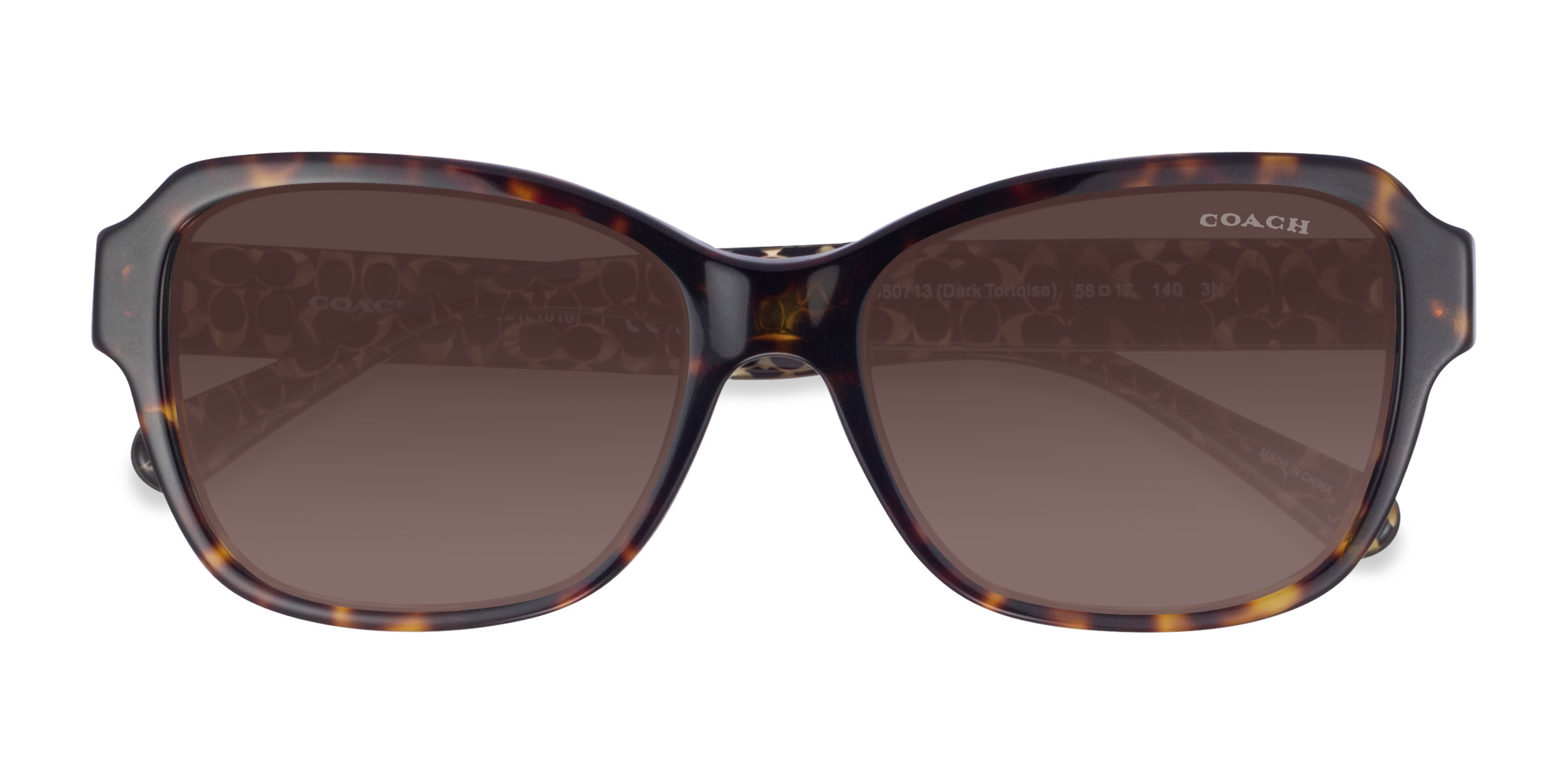 Dark Tortoise Coach HC8232 L1010 - Acetate Sunglasses