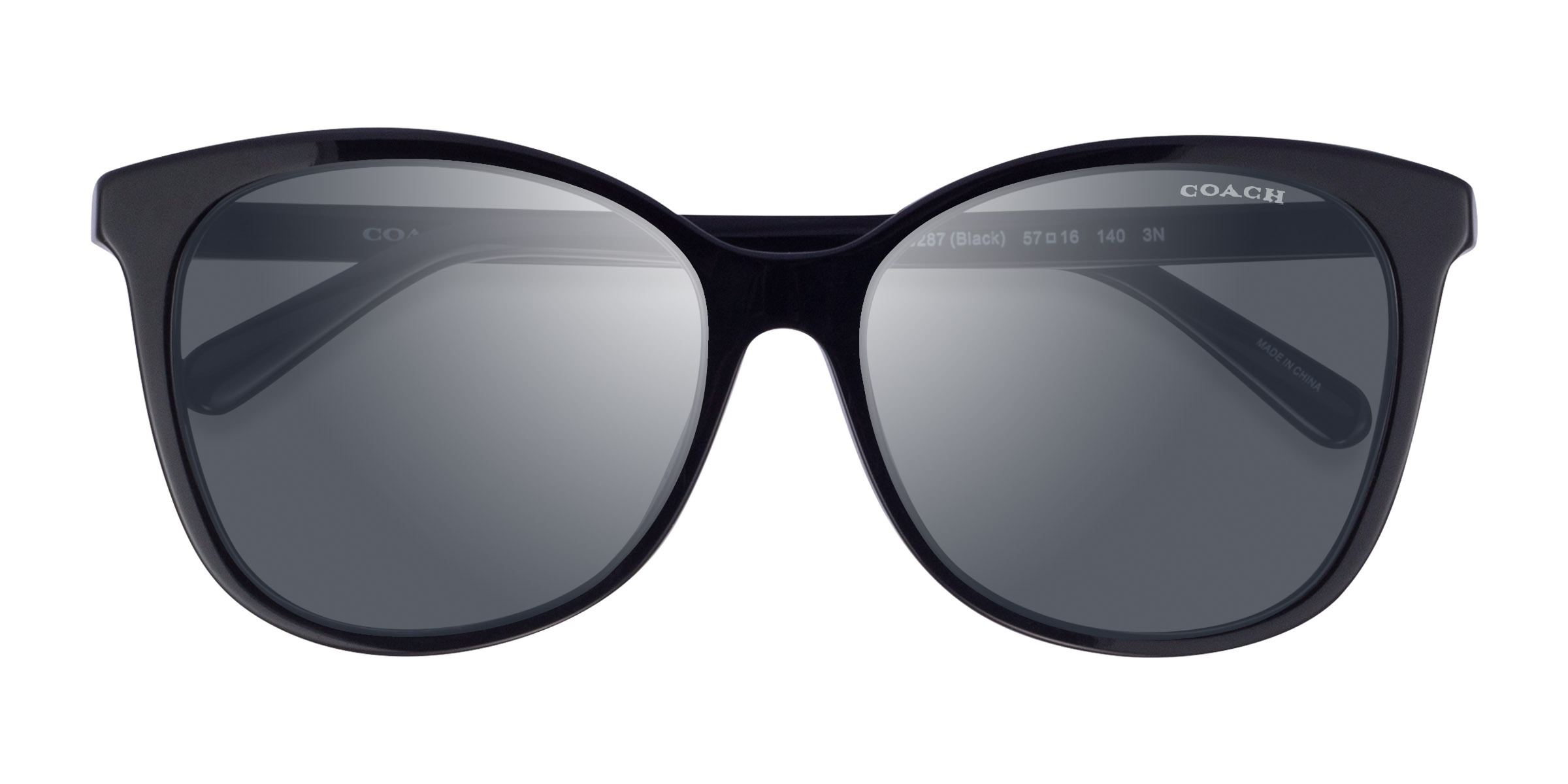 Black Coach HC8271U L1101 - Acetate Sunglasses