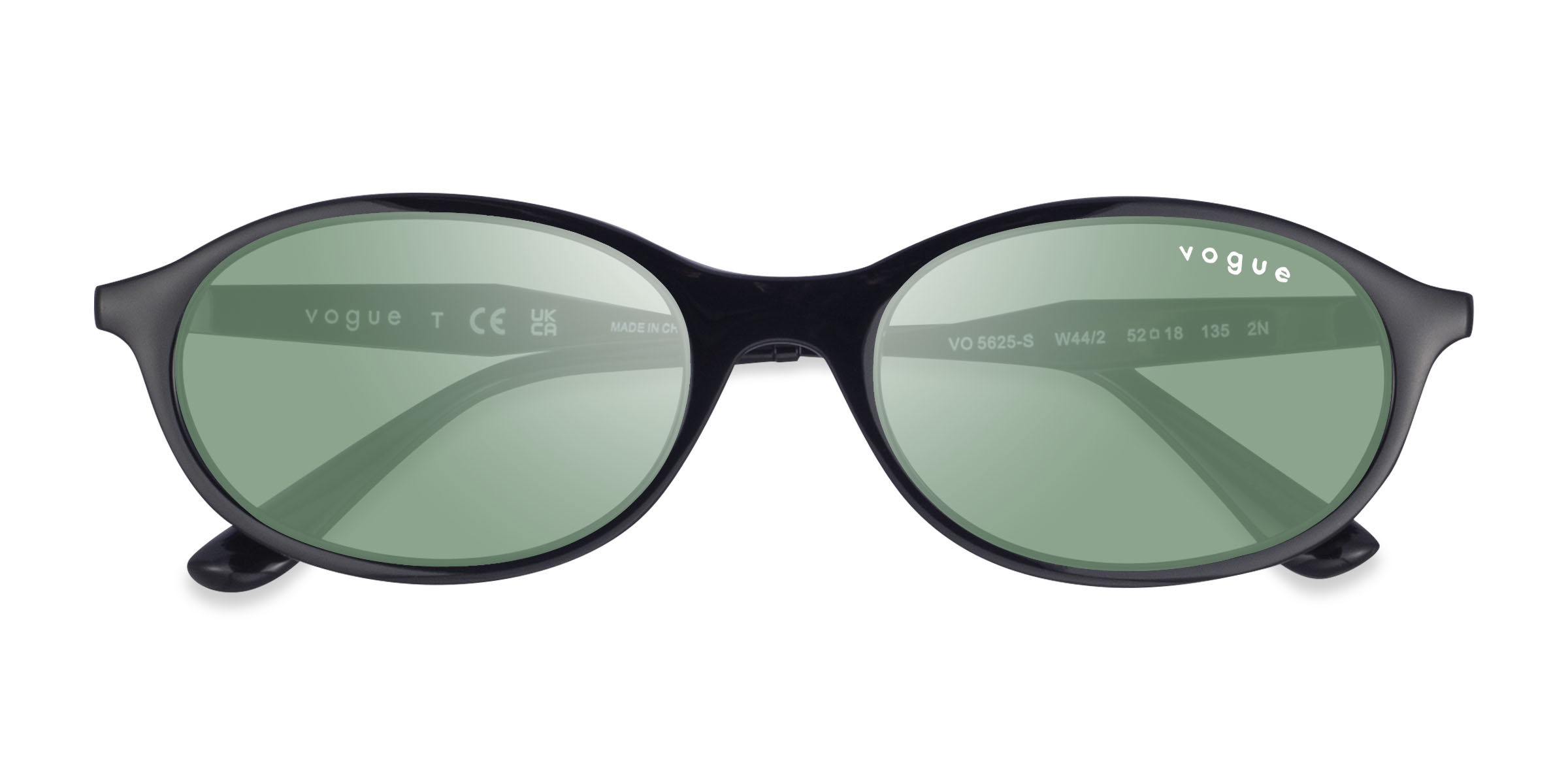 Noir Vogue Eyewear VO5625S - Alternative-materials Lunettes de soleil