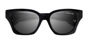 Black Coach HC8418U CAD18 -  Plastic Sunglasses