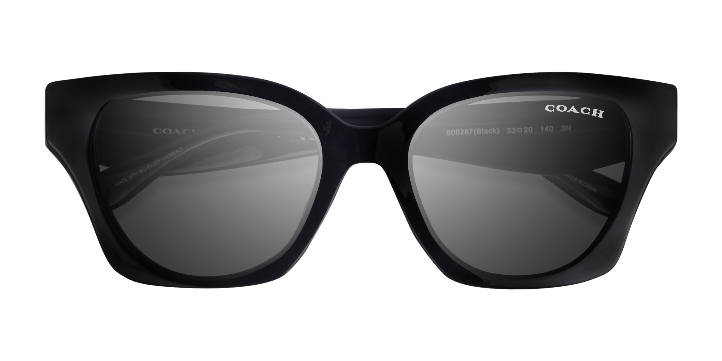Black Coach HC8418U CAD18 - Alternative-materials Sunglasses