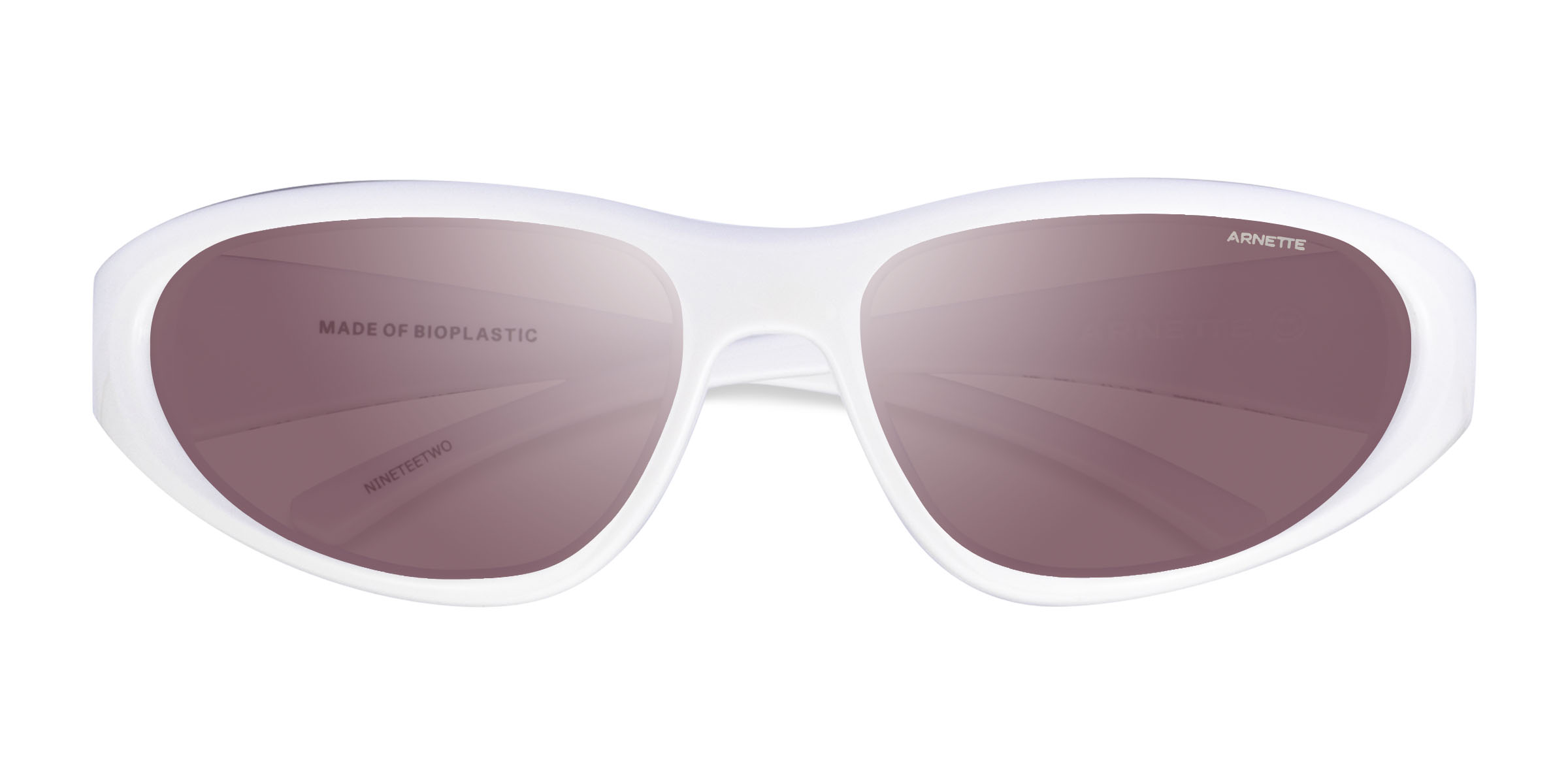 White ARNETTE Nineteetwo -  Alternative-materials Sunglasses
