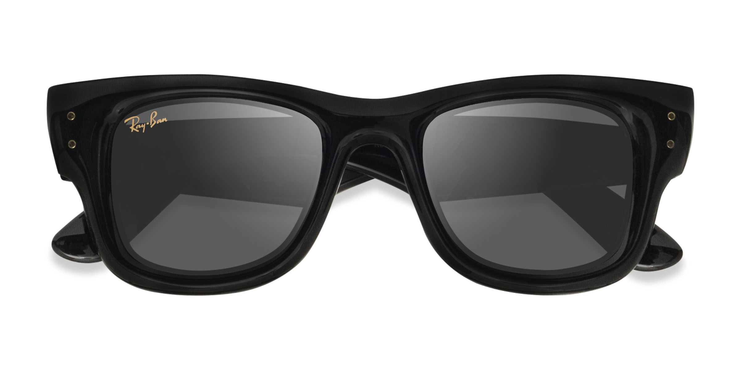 Polished Black Ray-Ban RB4940 Wayfarer Puffer - Plastic Sunglasses