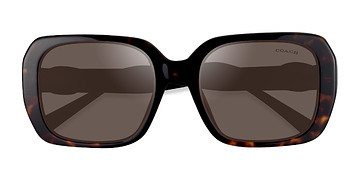 Dark Tortoise Coach HC8329U C6188 -  Acetate Sunglasses