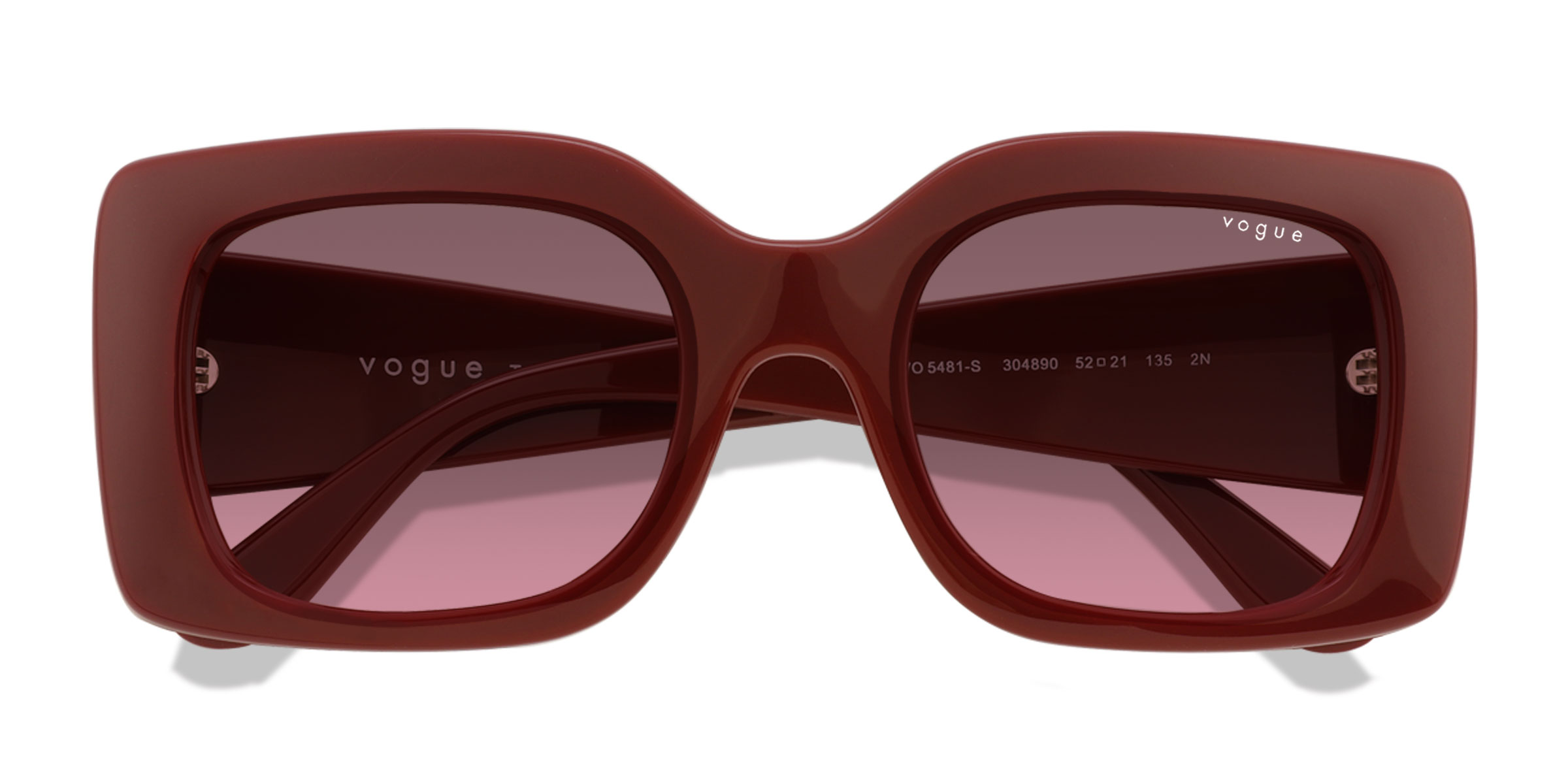 Full Bordeaux Vogue Eyewear VO5481S - Plastic Sunglasses