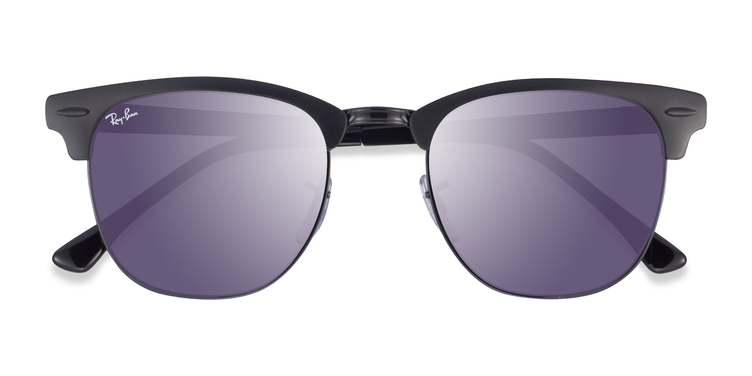 Matte Black On Black Ray-Ban RB3716 - Metal Sunglasses