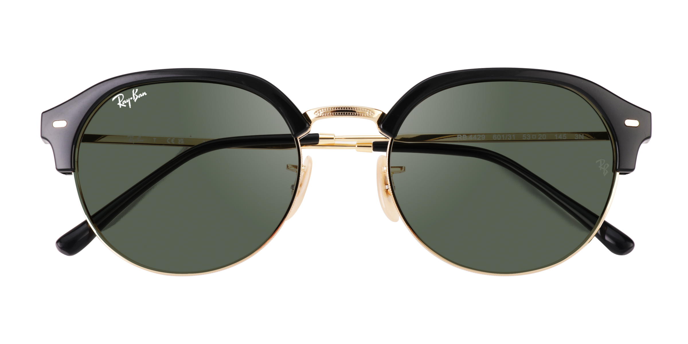 Black Gold Ray-Ban RB4429 - Plastique Lunettes de soleil