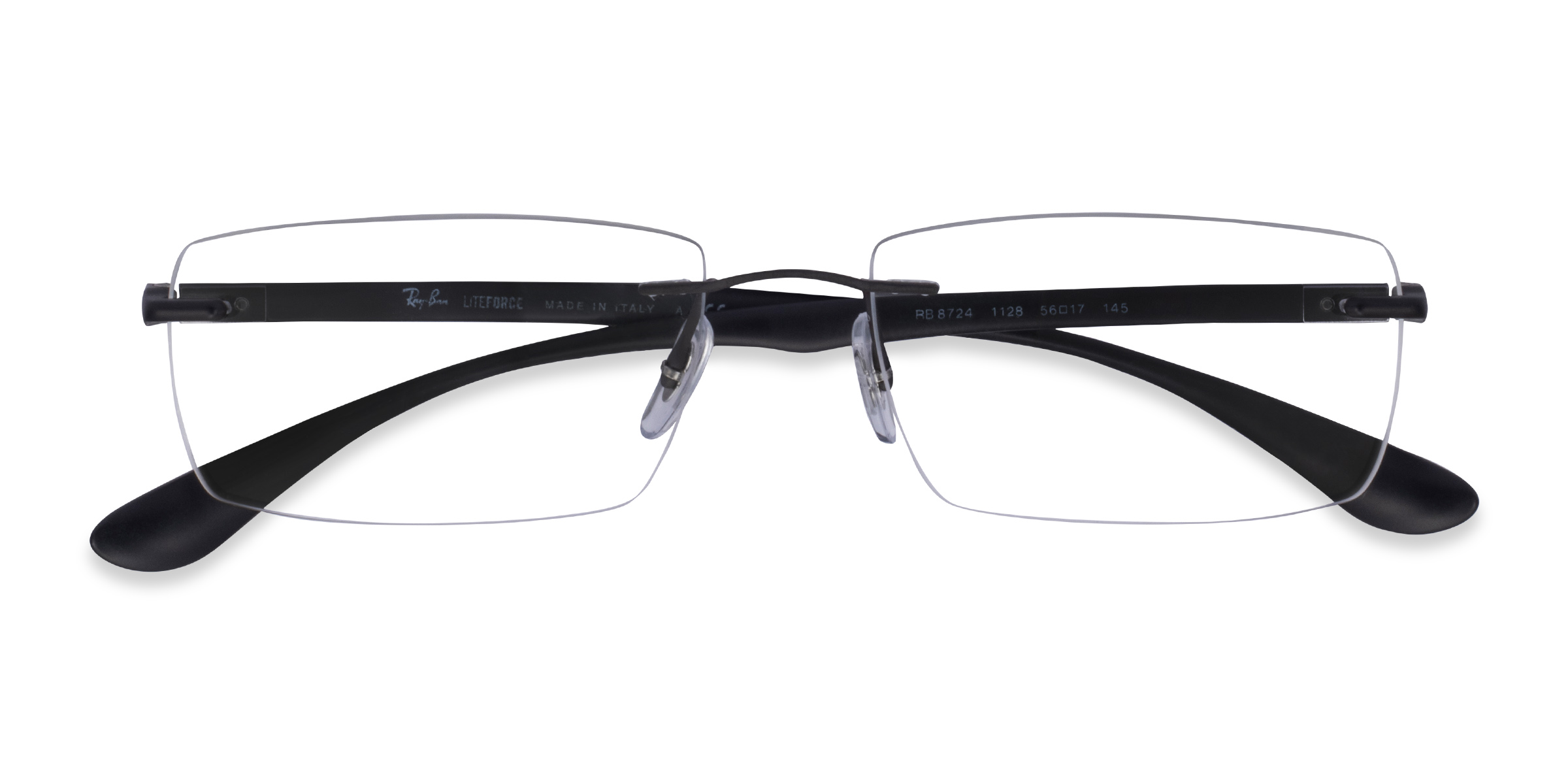 Black Ray-Ban RB8724 - Titanium Eyeglasses