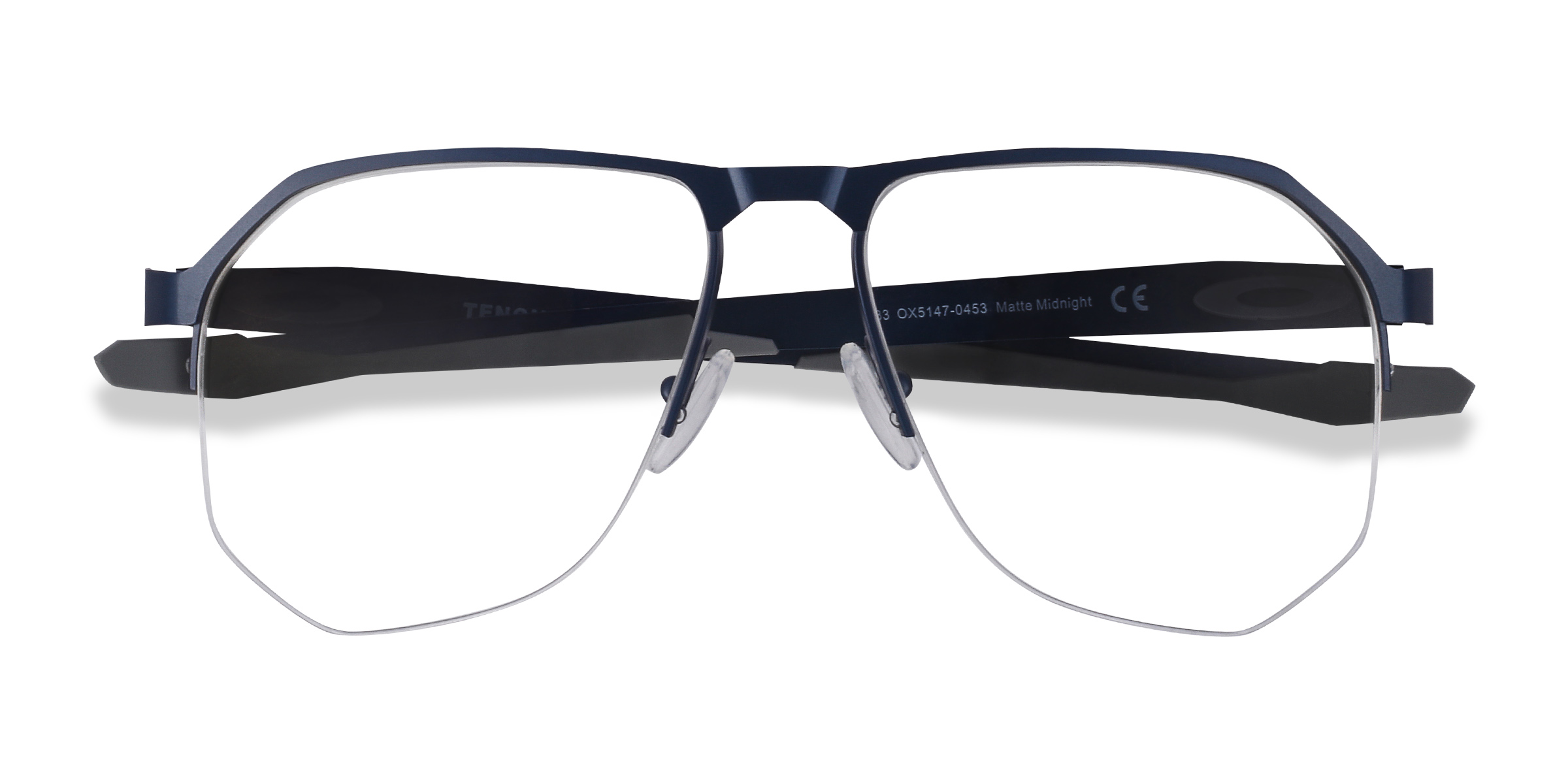 Matte Midnight Oakley Tenon - Titanium Eyeglasses