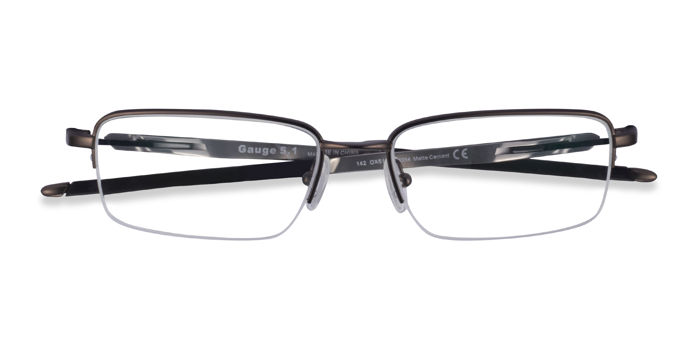 Gunmetal Oakley Gauge 5.1 - Titanium Eyeglasses