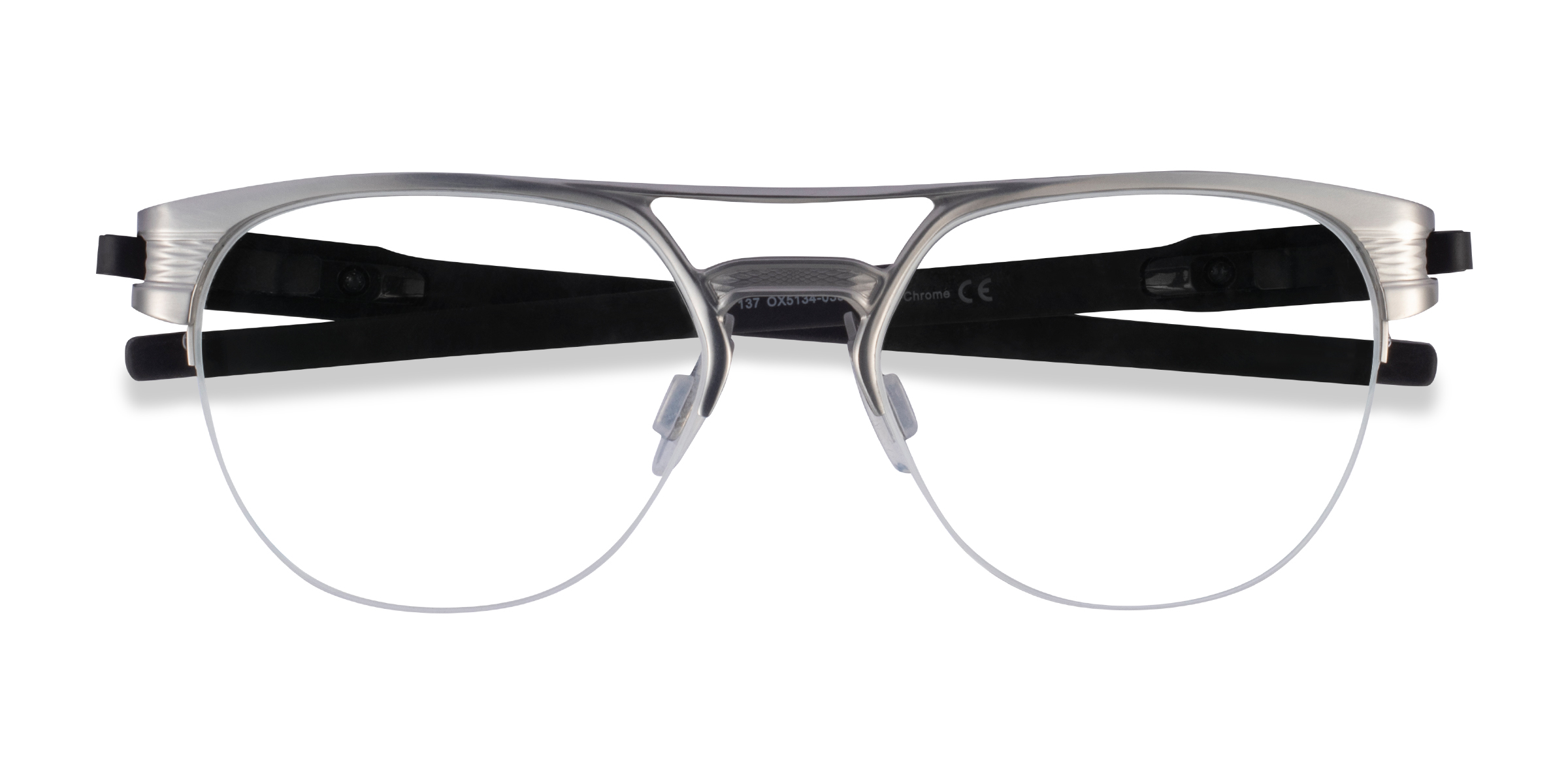 Silver Oakley Latch Ti - Titanium Eyeglasses