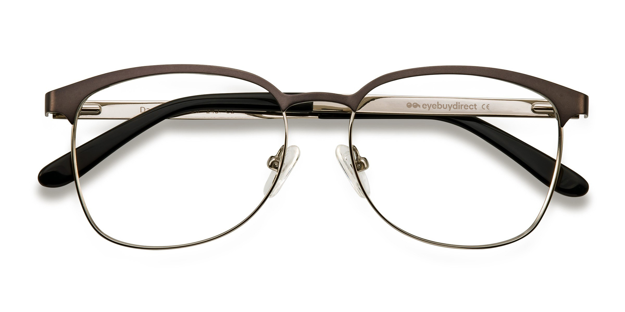 Gunmetal/Silver Dancer - Metal Eyeglasses