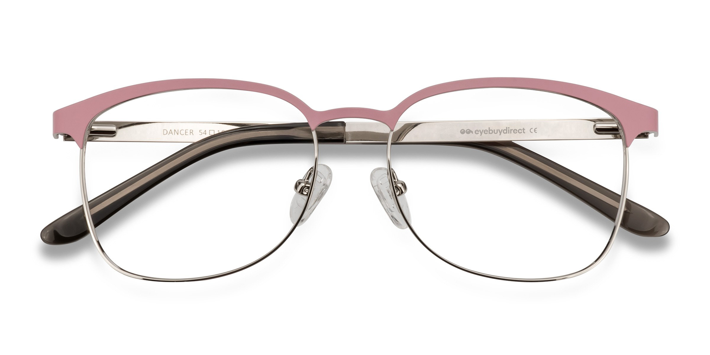 Pink/Silver Dancer - Metal Eyeglasses