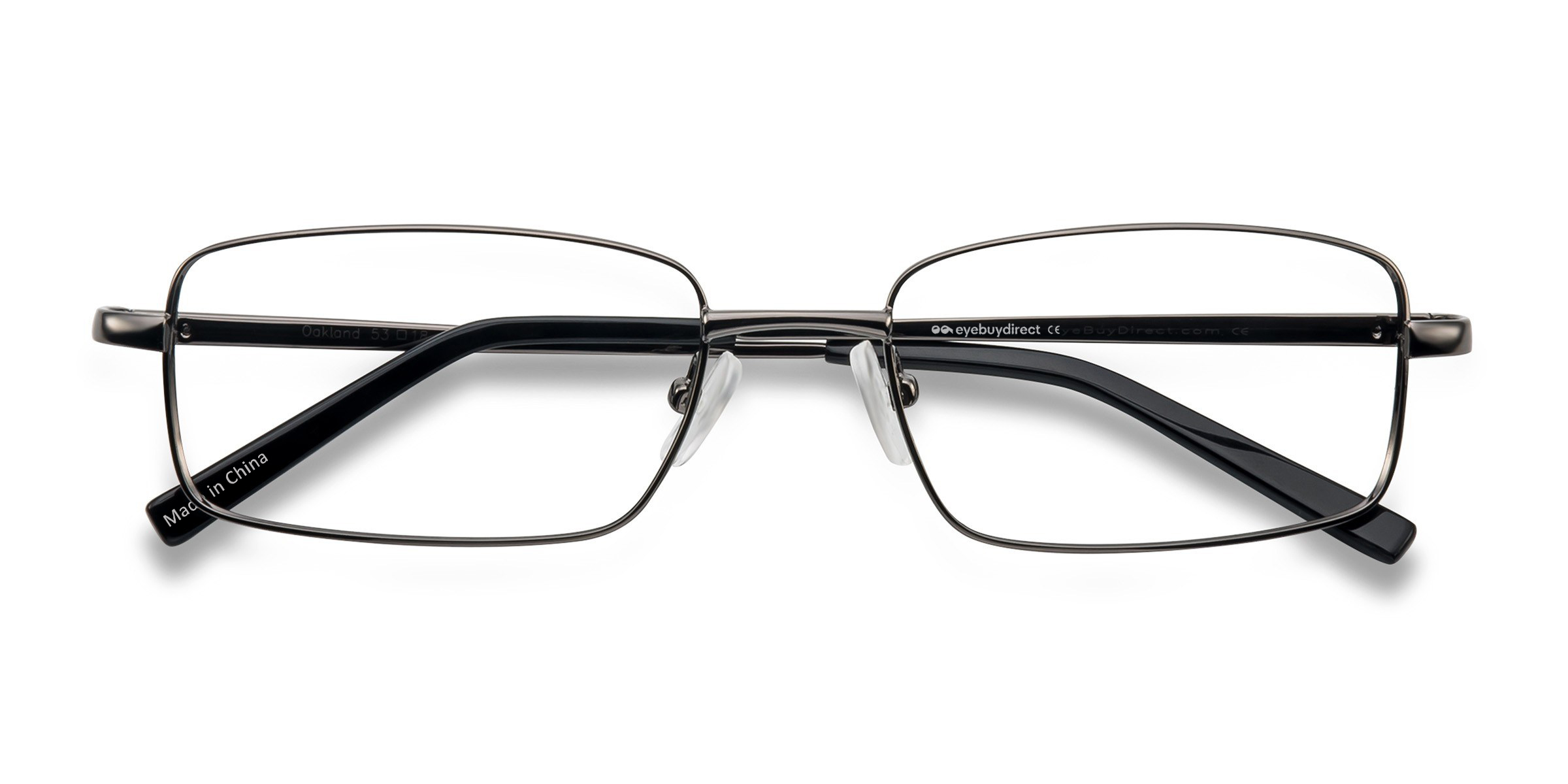 Gunmetal Oakland - Metal Eyeglasses