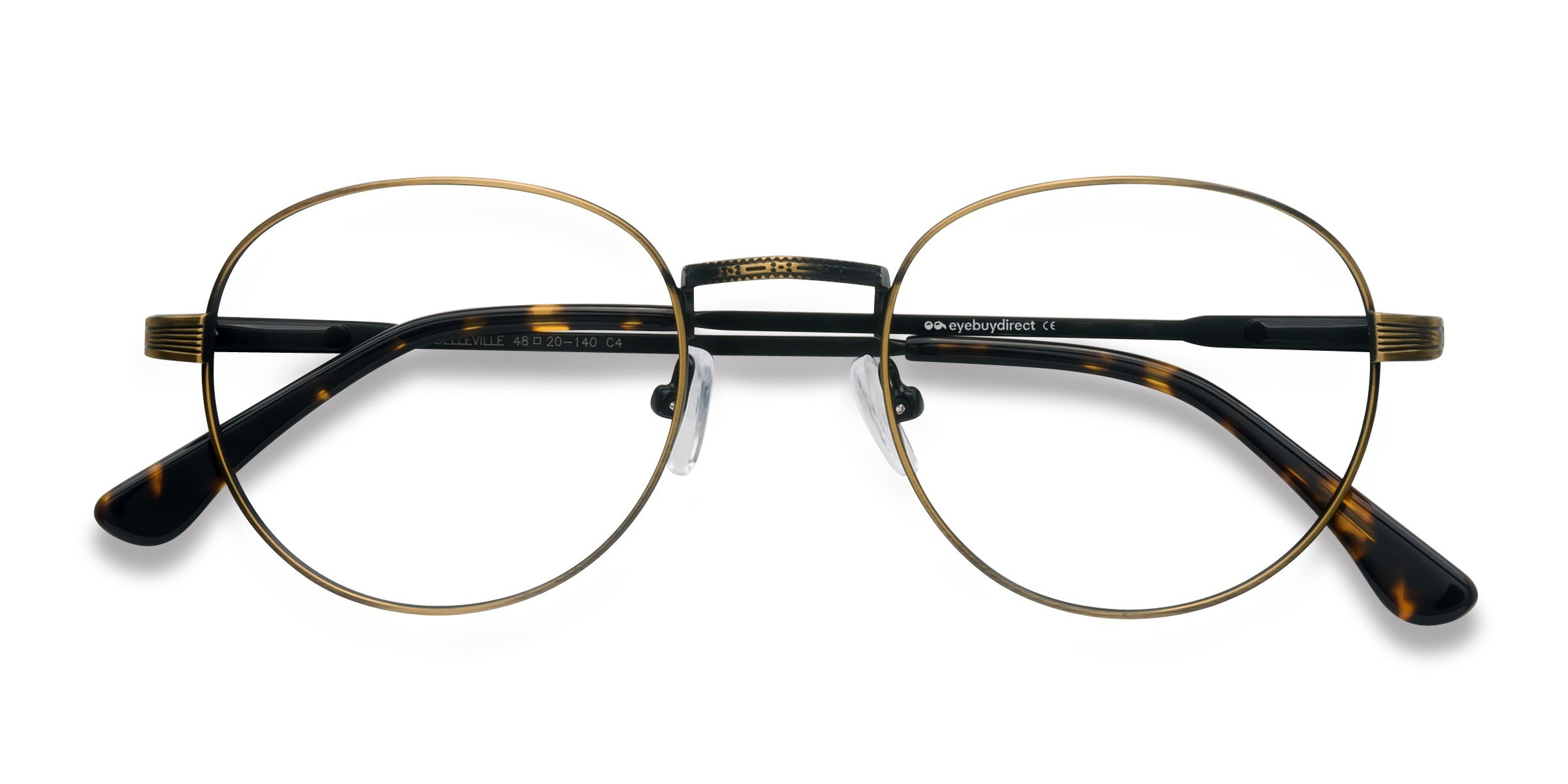 Bronze Belleville - Métal Lunettes de vue