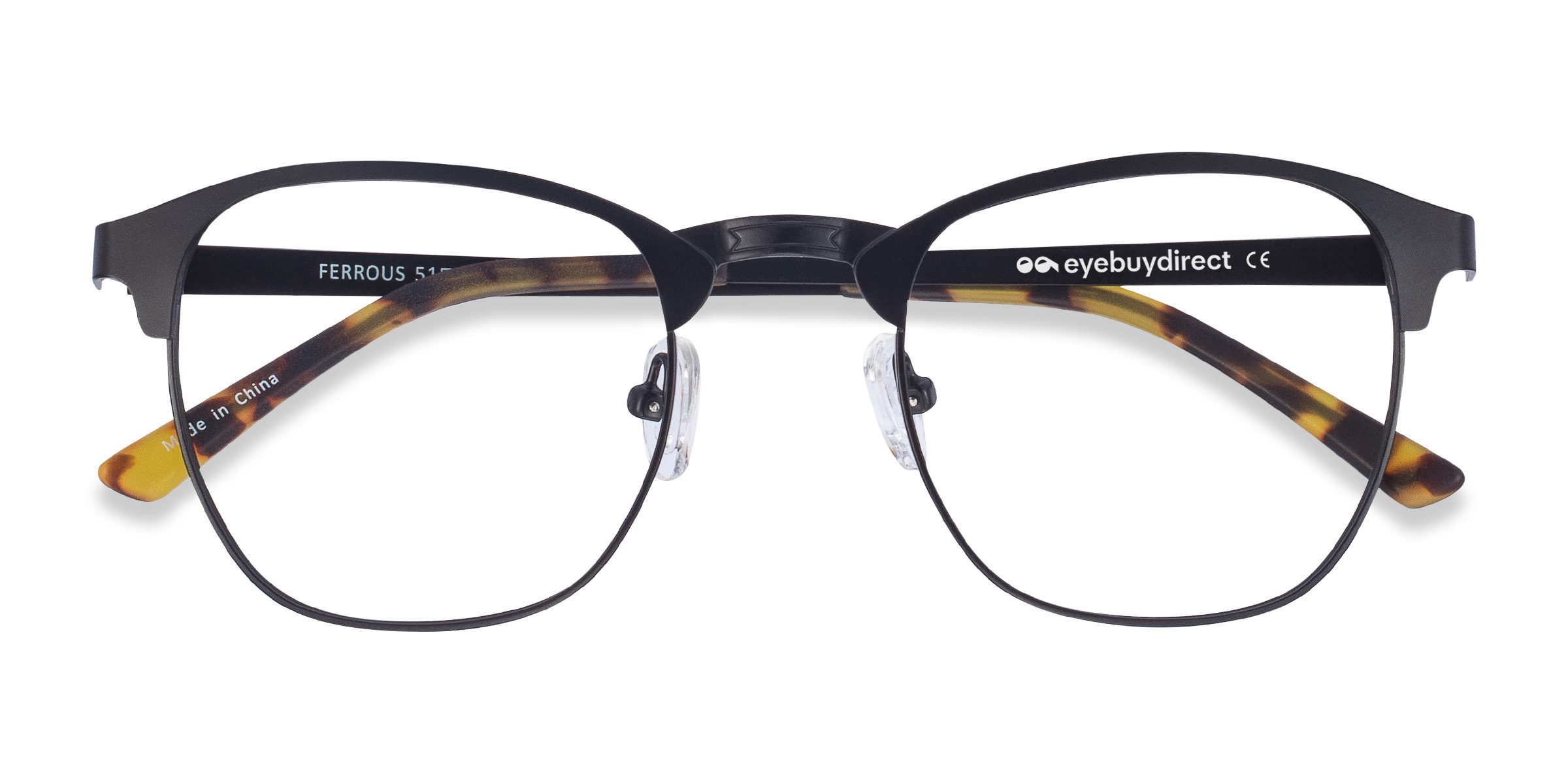 Black Ferrous - Metal Eyeglasses
