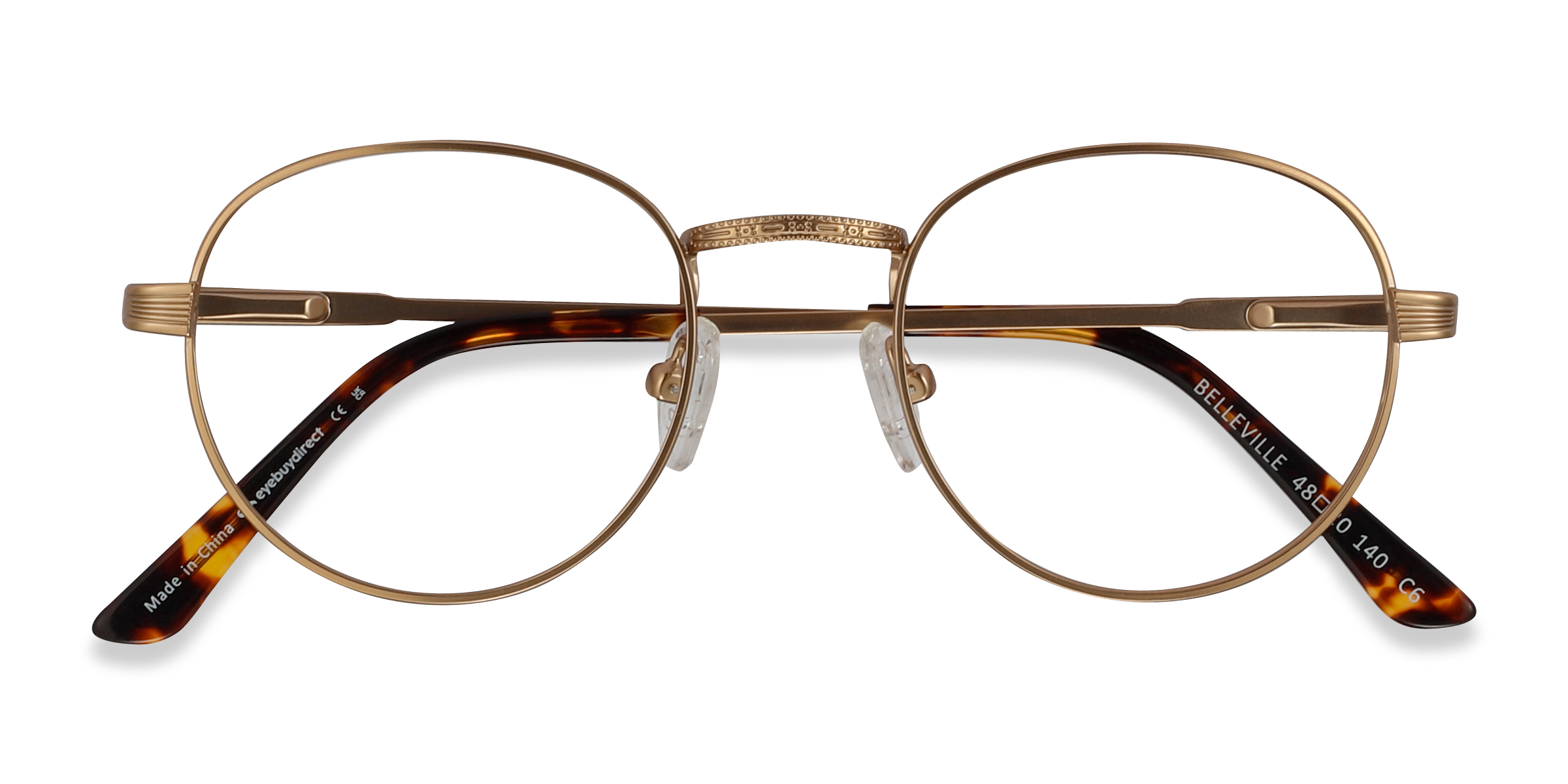 Golden Belleville - Metal Eyeglasses