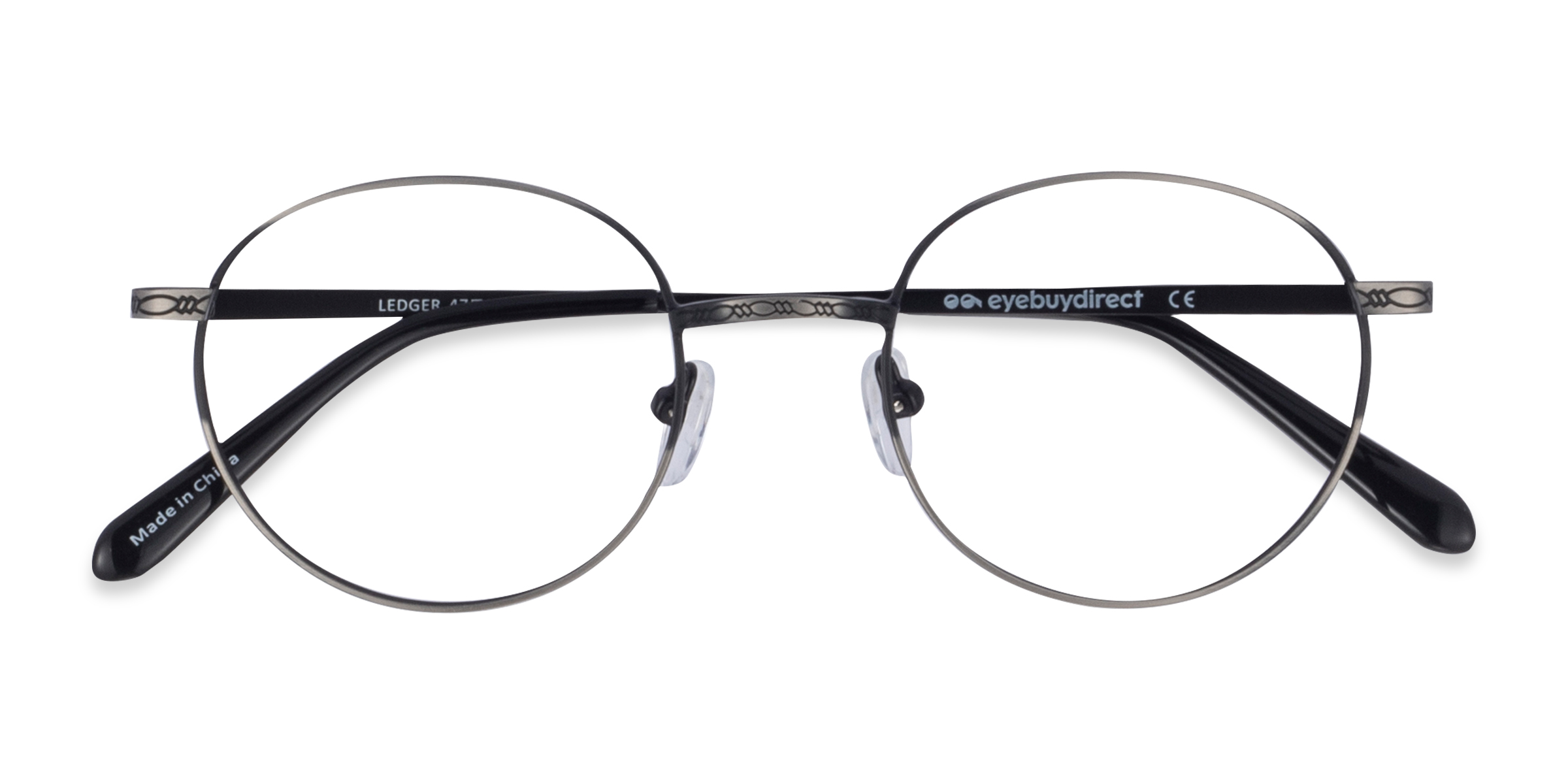 Silver Ledger - Metal Eyeglasses