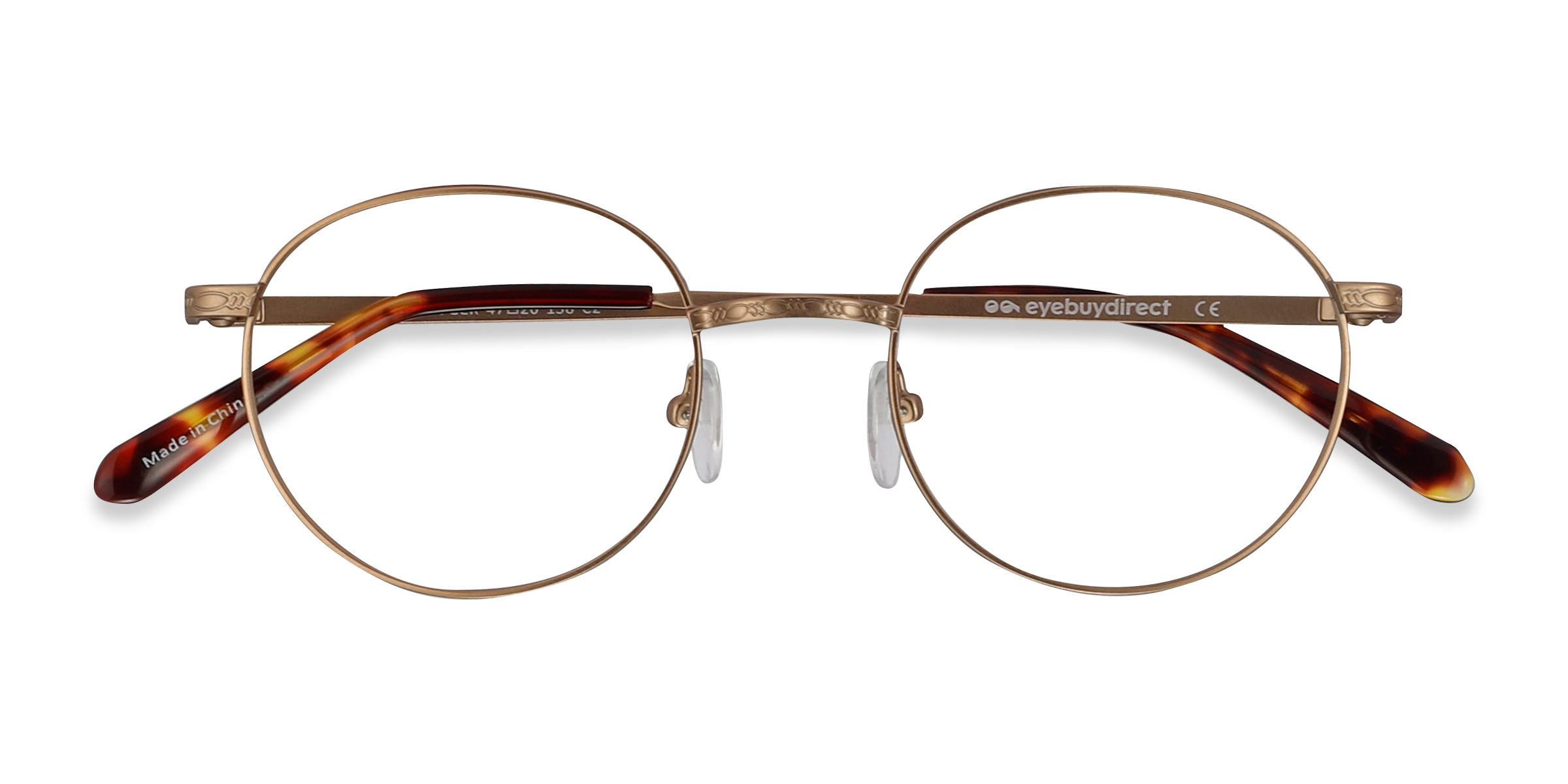 Golden Ledger - Metal Eyeglasses