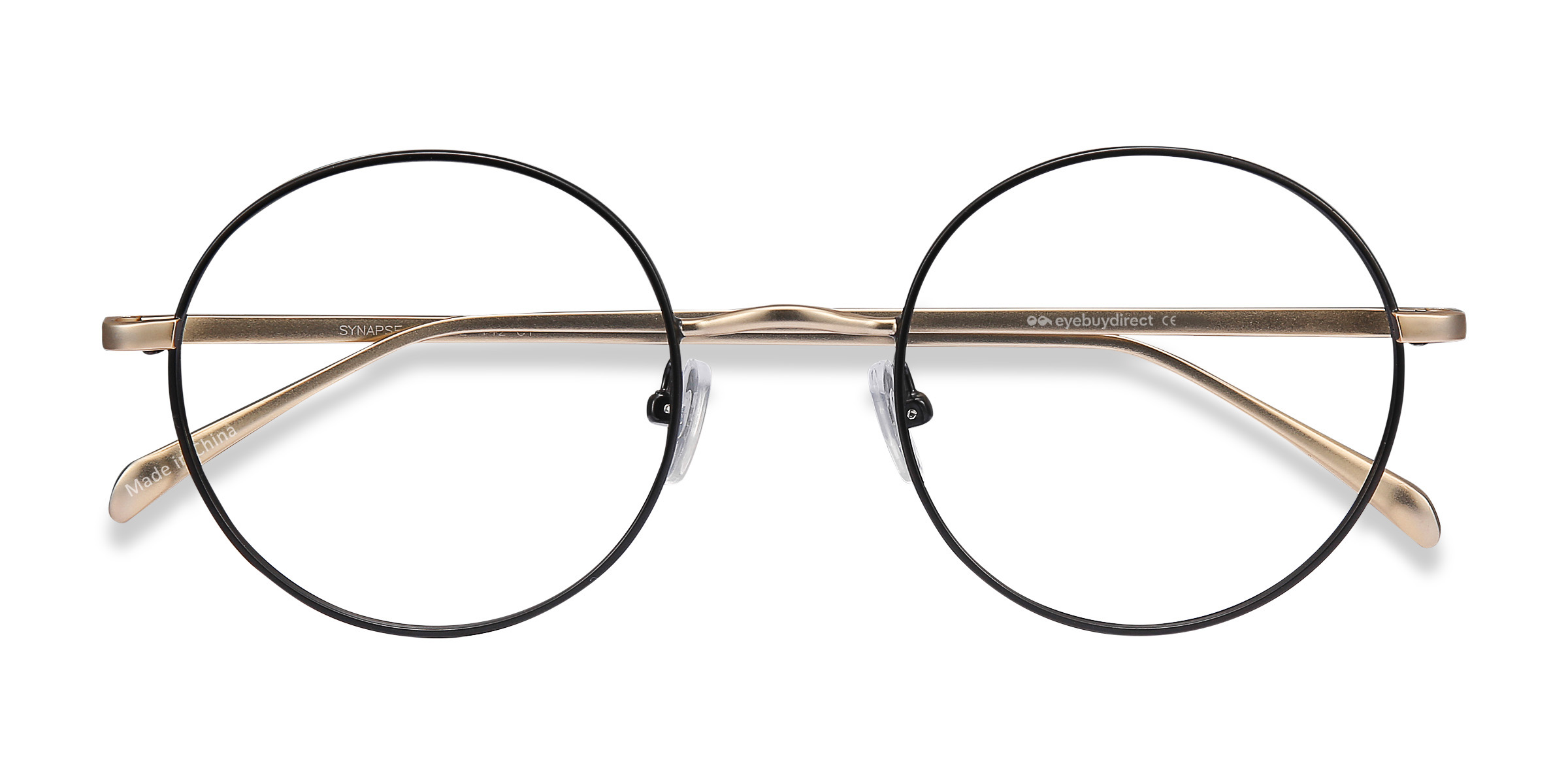 Black Synapse -  Metal Eyeglasses