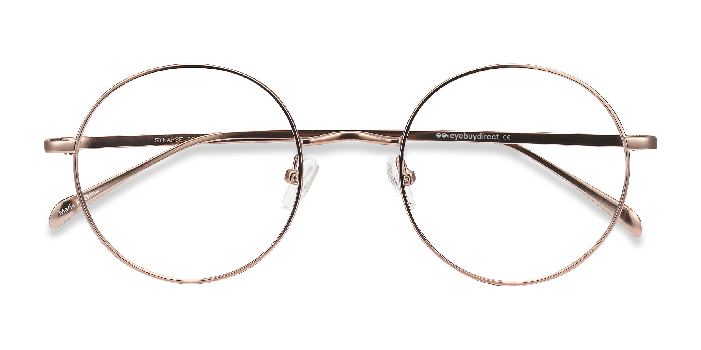 Rose Gold Synapse - Metal Eyeglasses