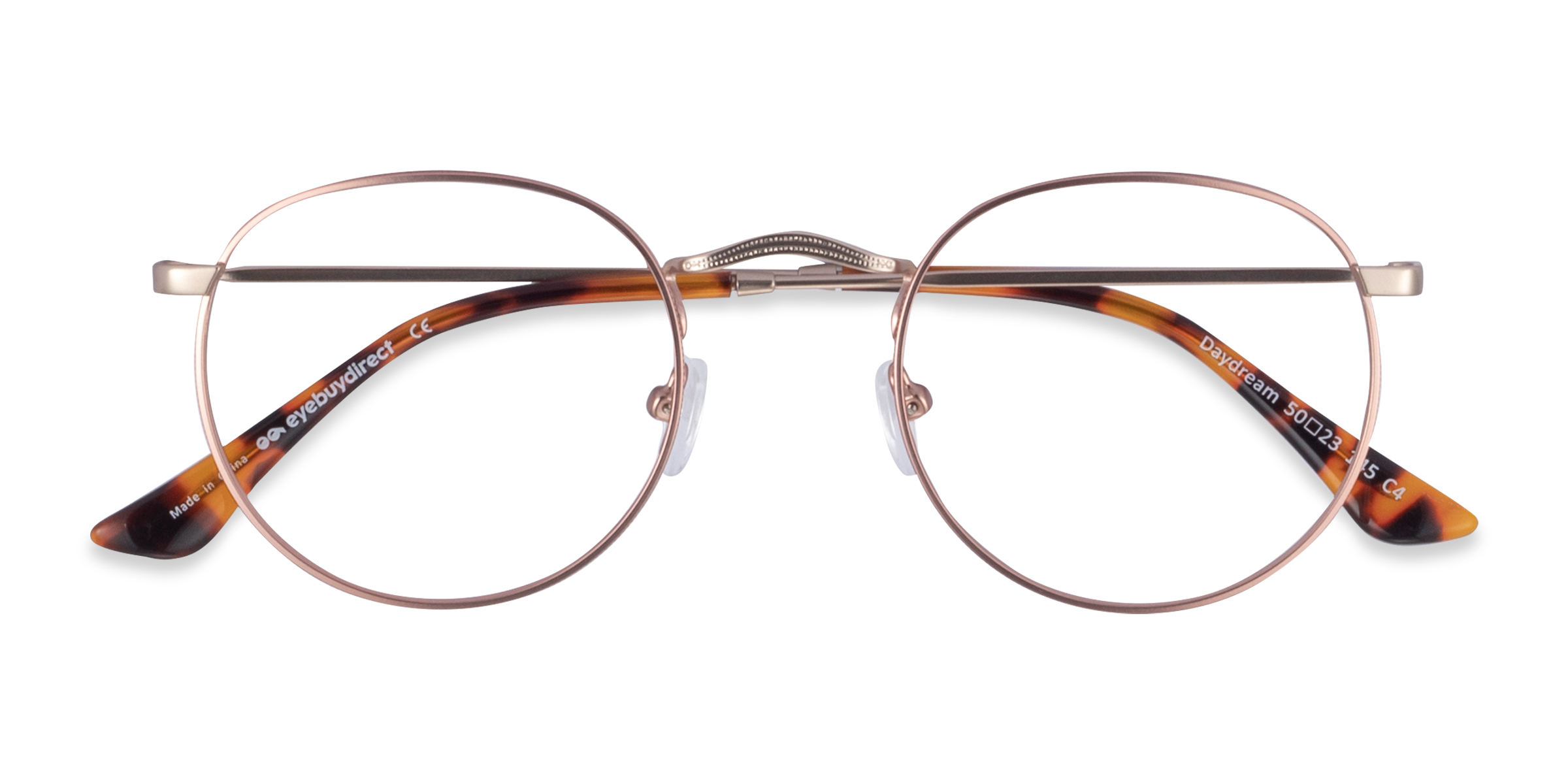 Rose Gold Daydream - Metal Eyeglasses