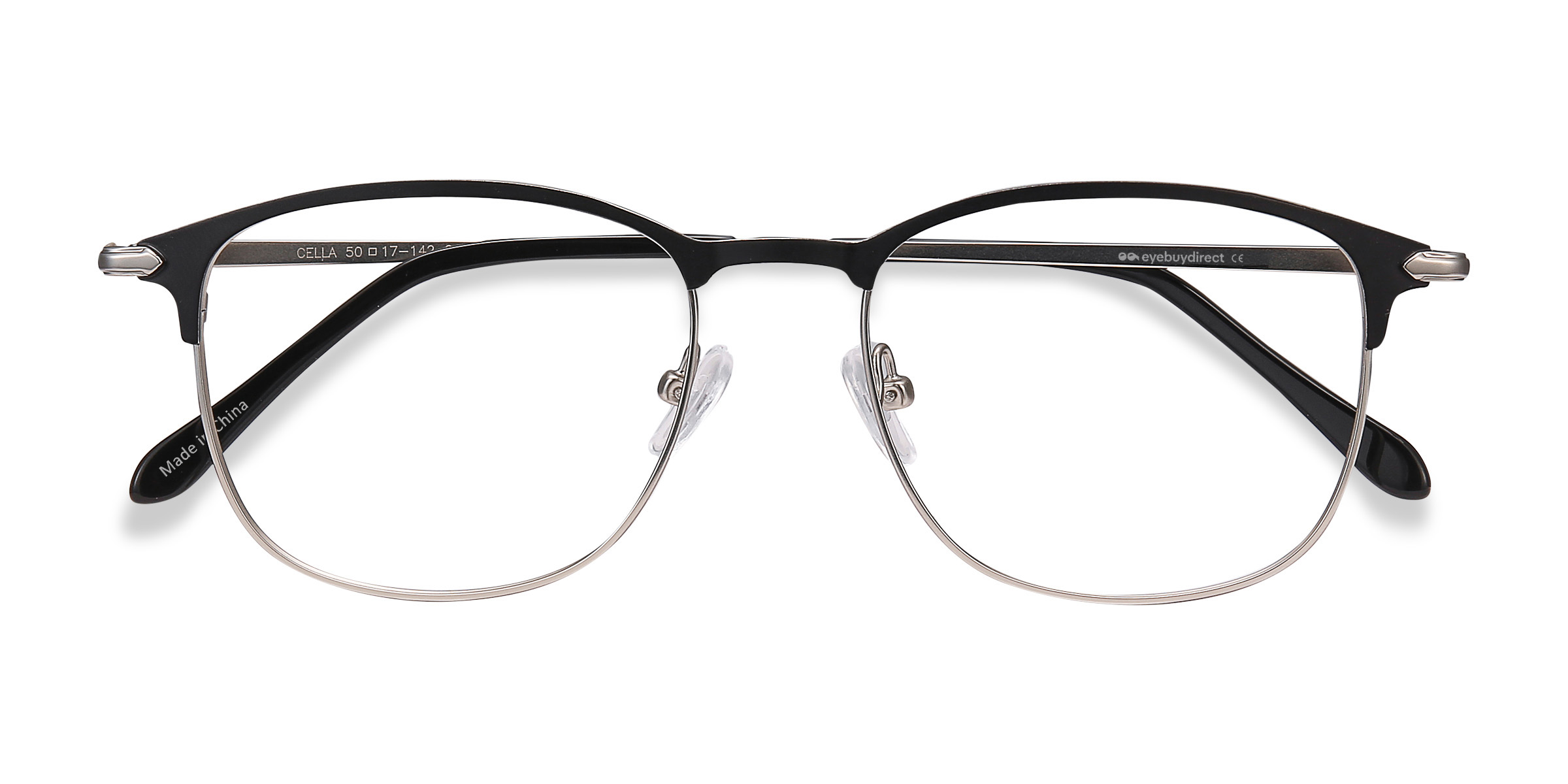 Black Cella - Metal Eyeglasses