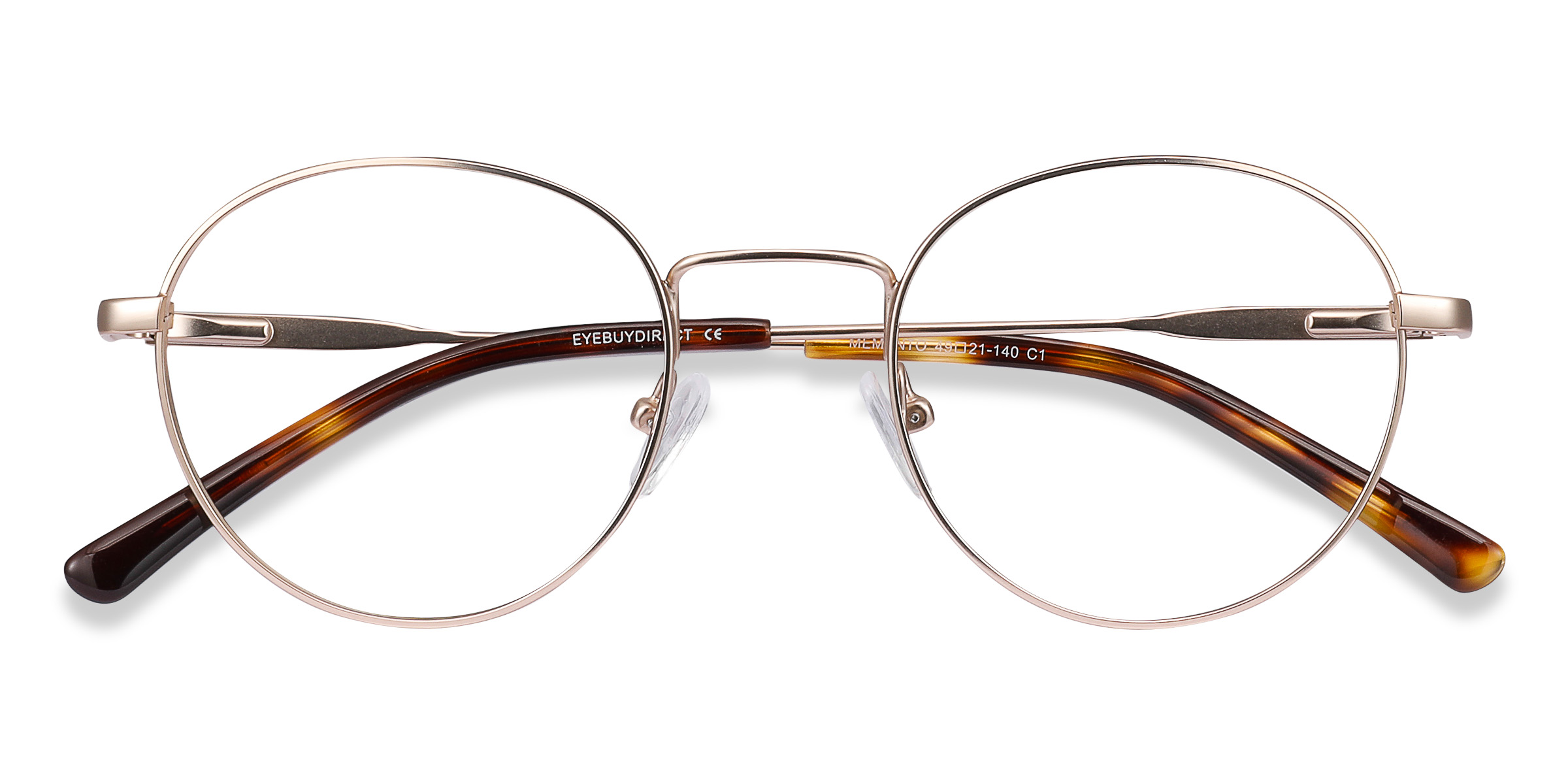 Golden Memento - Metal Eyeglasses