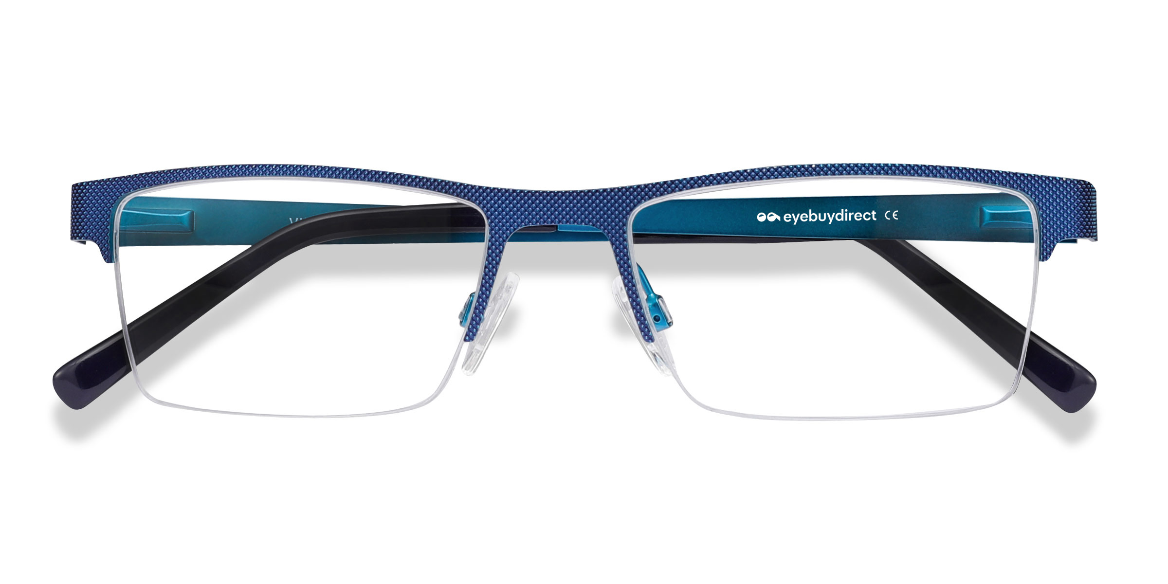 Bleu Vine - Métal Lunettes de vue
