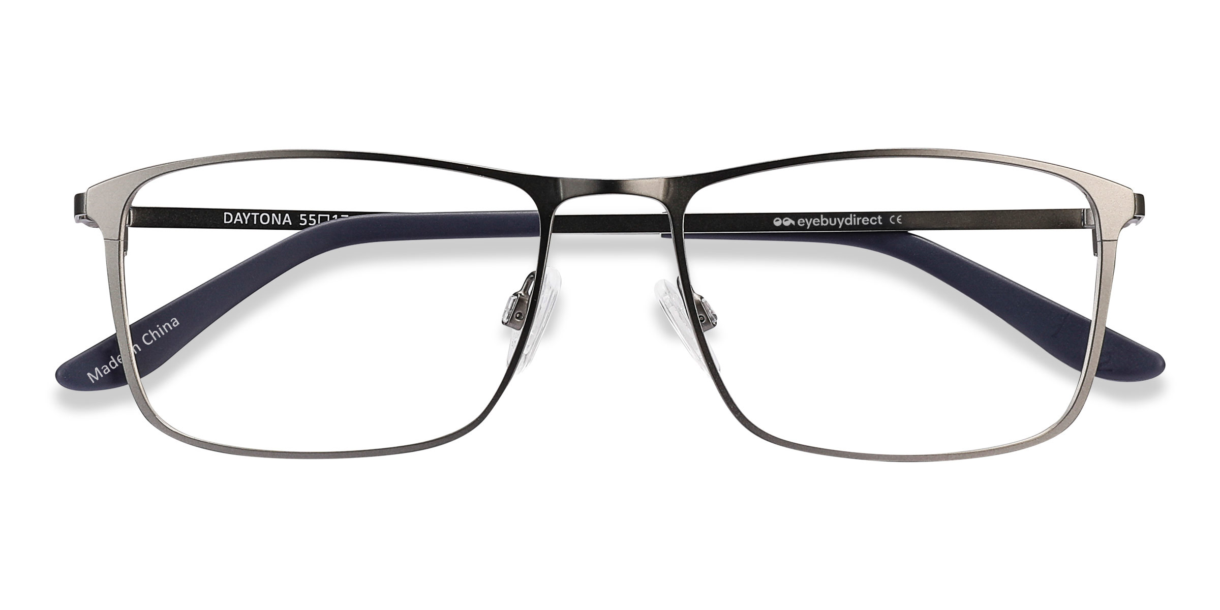 Gunmetal Daytona -  Metal Eyeglasses